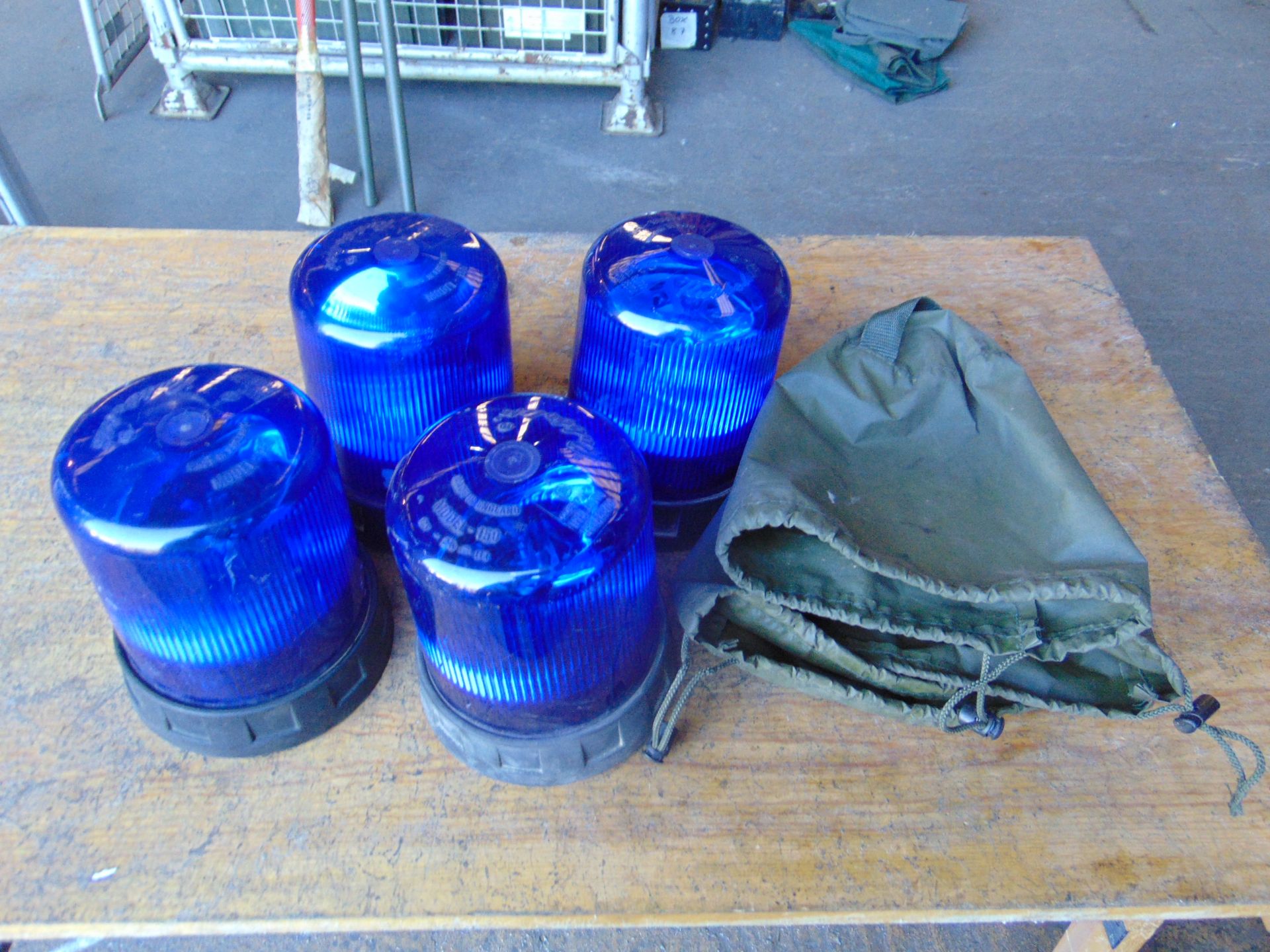 4 x Blue Beacons - Image 2 of 4