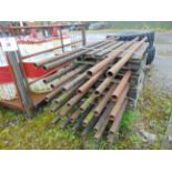 28 x 10ft Steel Poles from MoD