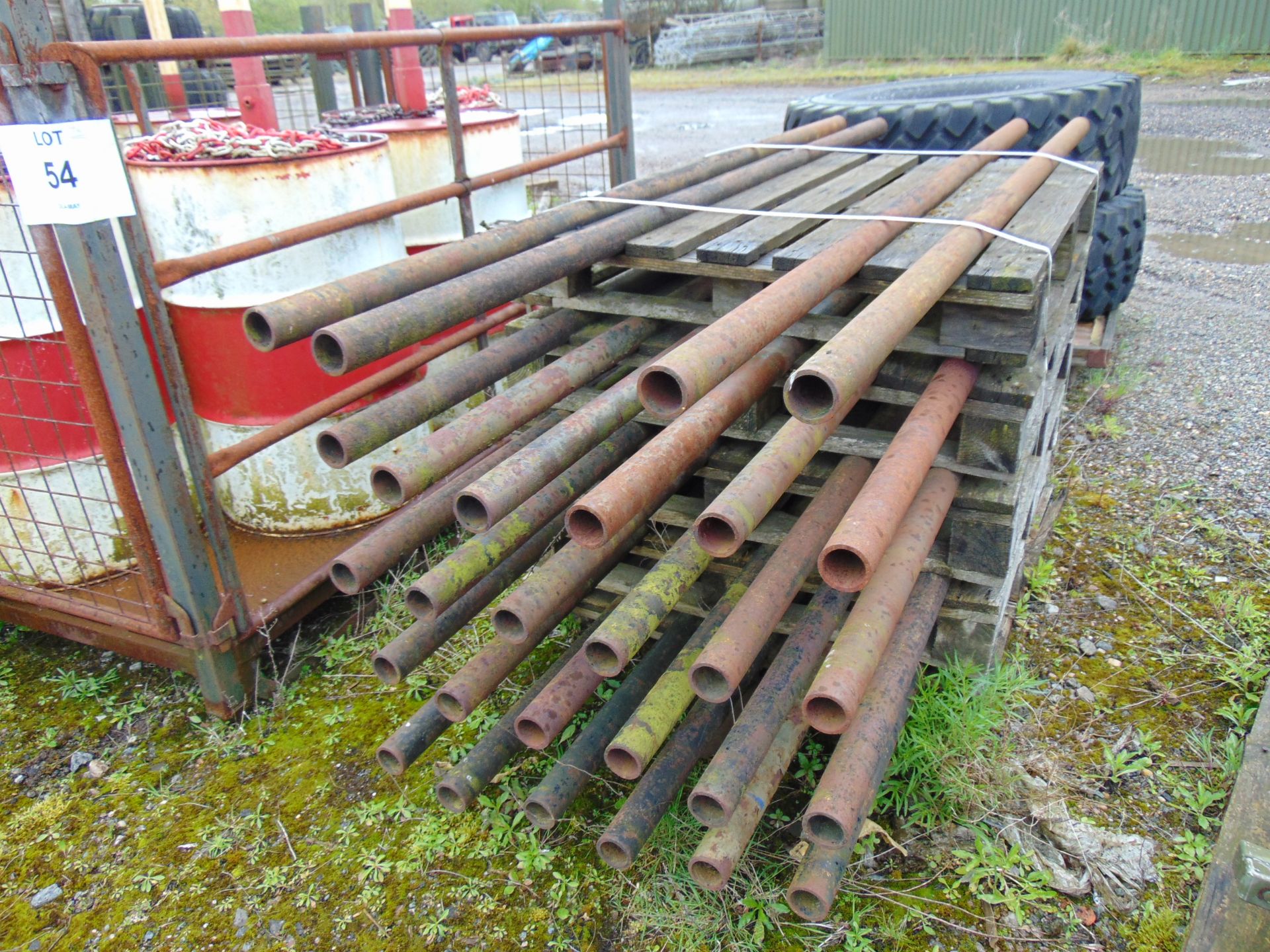 28 x 10ft Steel Poles from MoD