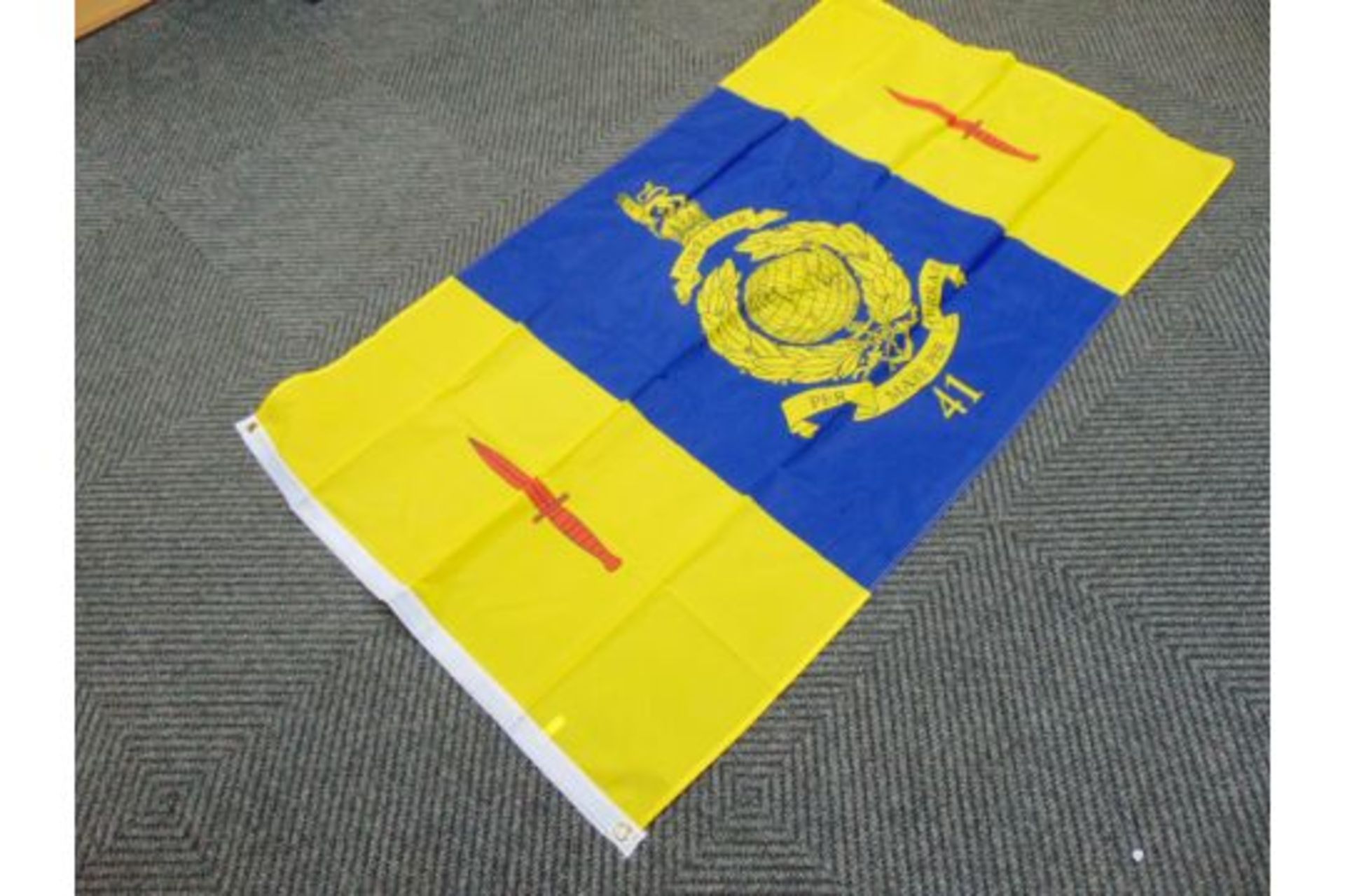 41 Commando Royal Marines Flag - 5ft x 3ft with Metal Eyelets. - Image 4 of 4