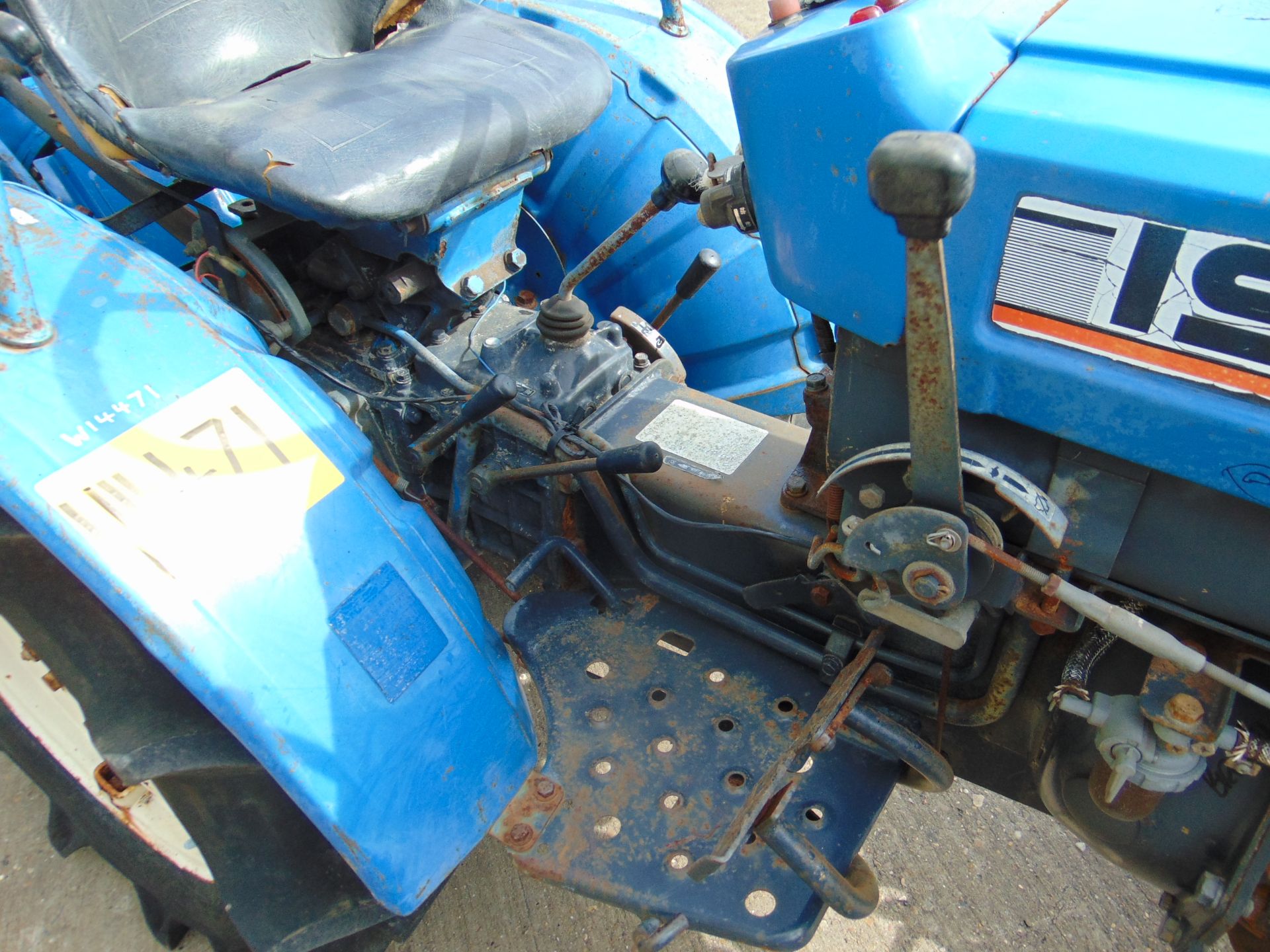 Iseki TX1410 4x4 Compact Tractor w/ Rotary Tiller - Image 18 of 24