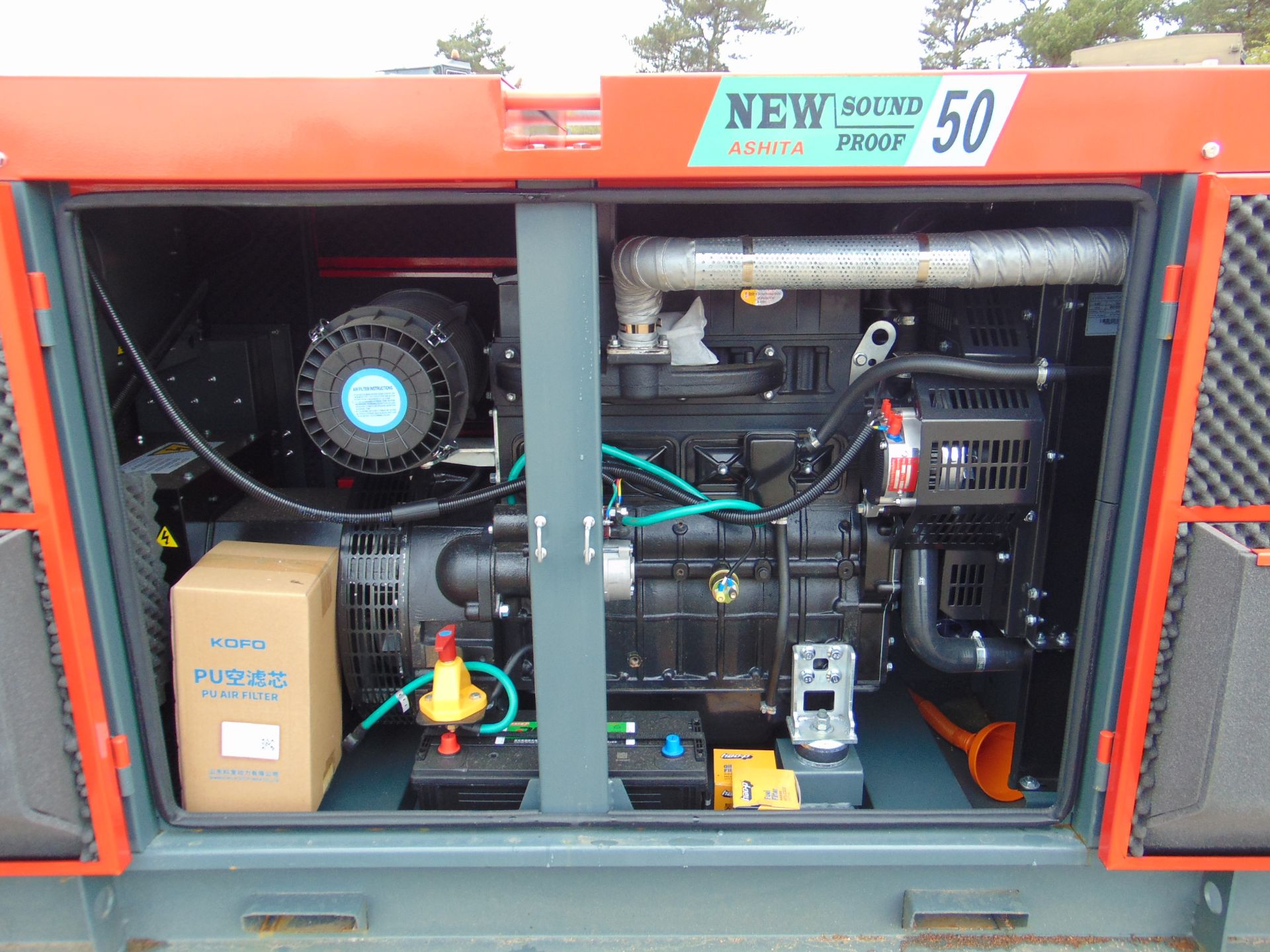 2024 New Unused 50 KVA Silent Diesel Generator - 3 Phase 400V. - Image 12 of 22
