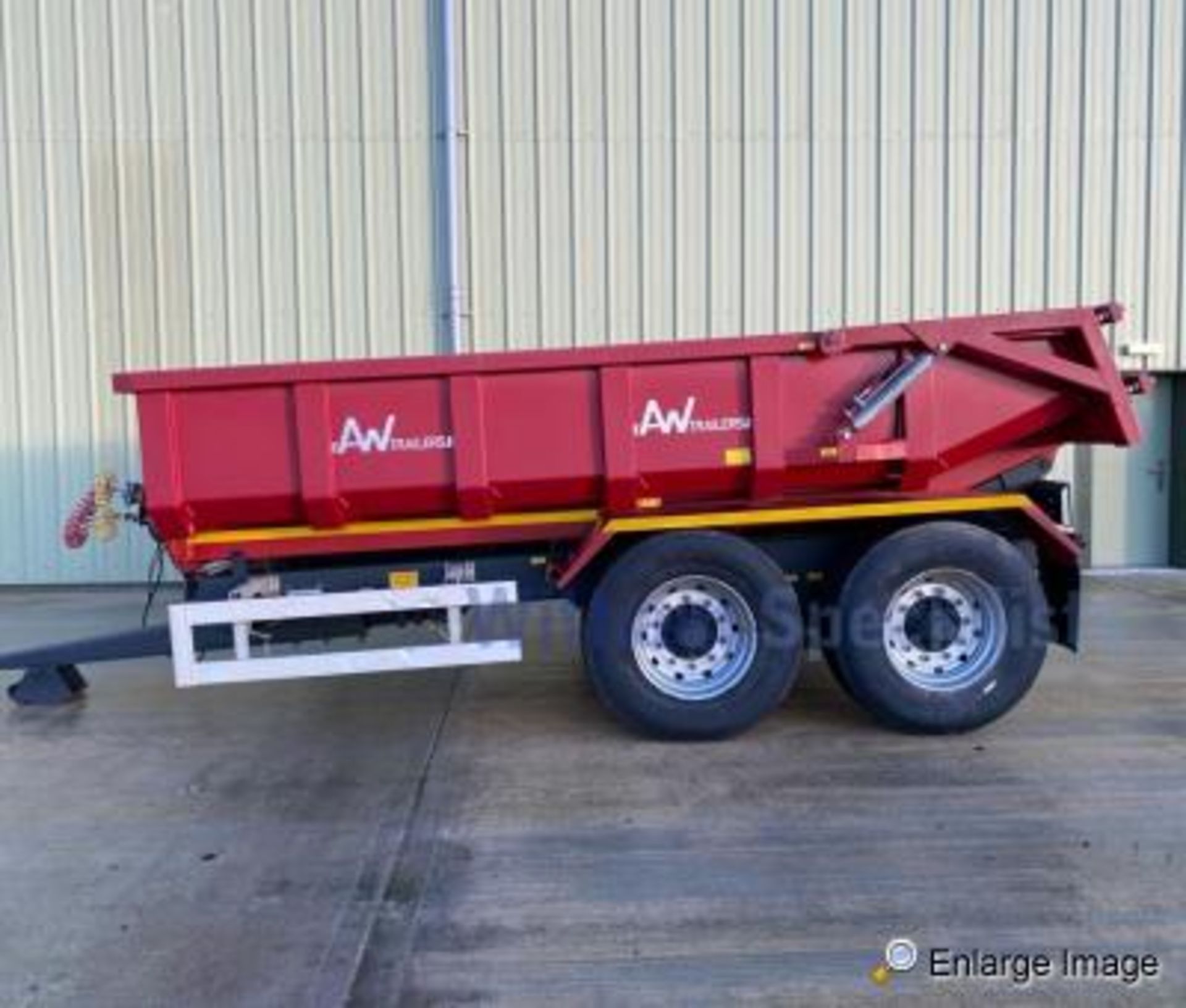 2012 AW Trailers 12T IDT - Tandem Axle Dumping Trailer - Image 2 of 39