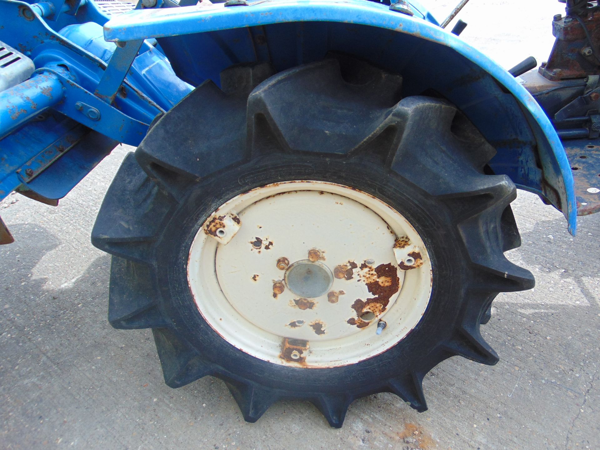 Iseki TX1410 4x4 Compact Tractor w/ Rotary Tiller - Image 15 of 24