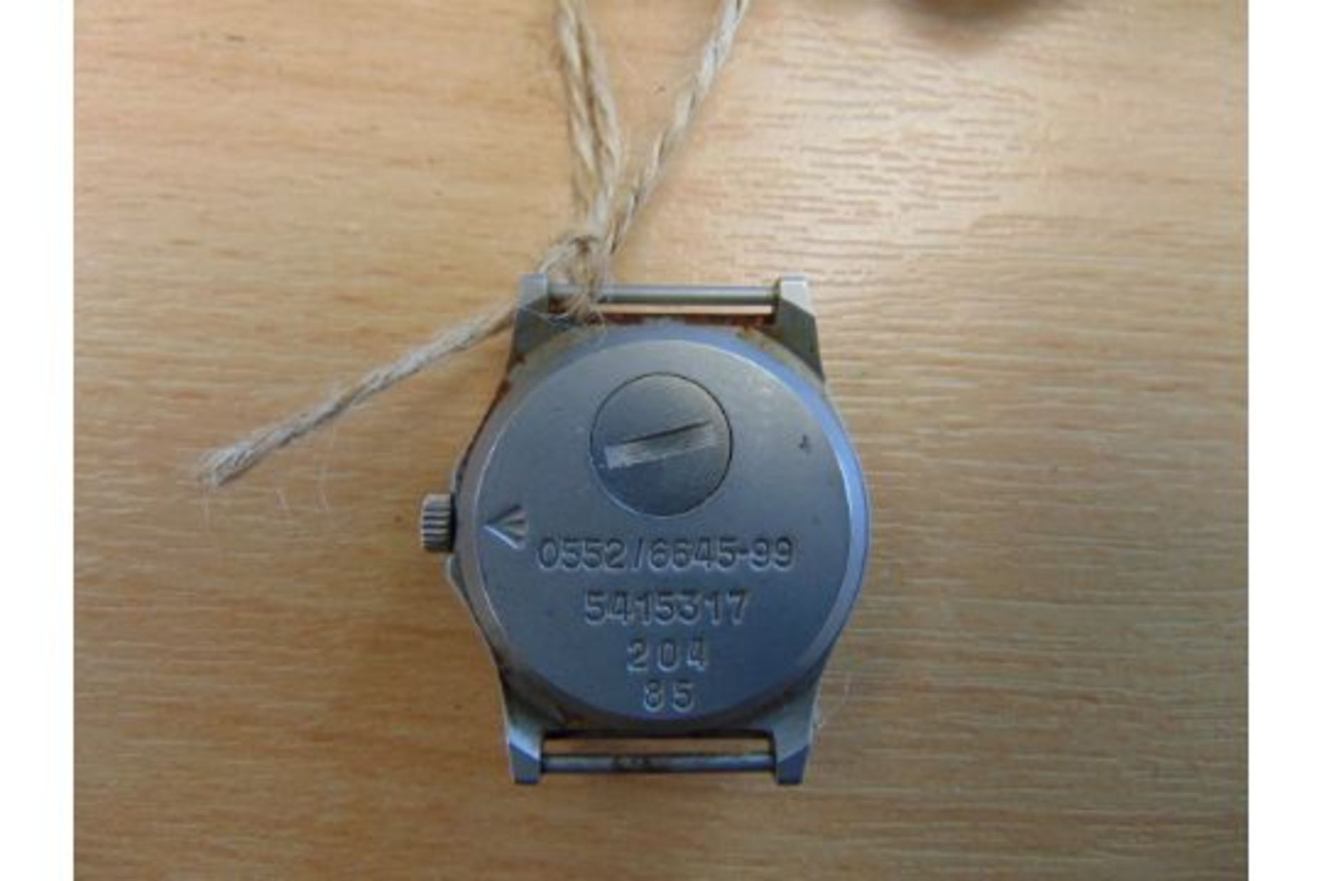 Rare CWC (Cabot Watch Co Switzerland) 0552 Royal Marines / Navy Issue FAT BOY Service Watch - Image 3 of 3