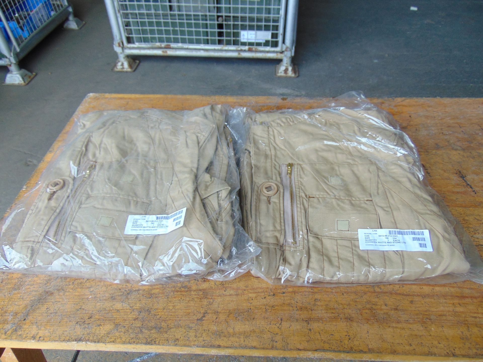 2 x New Unissued AFV Crew mans Coverall in Original Packing - Image 2 of 6