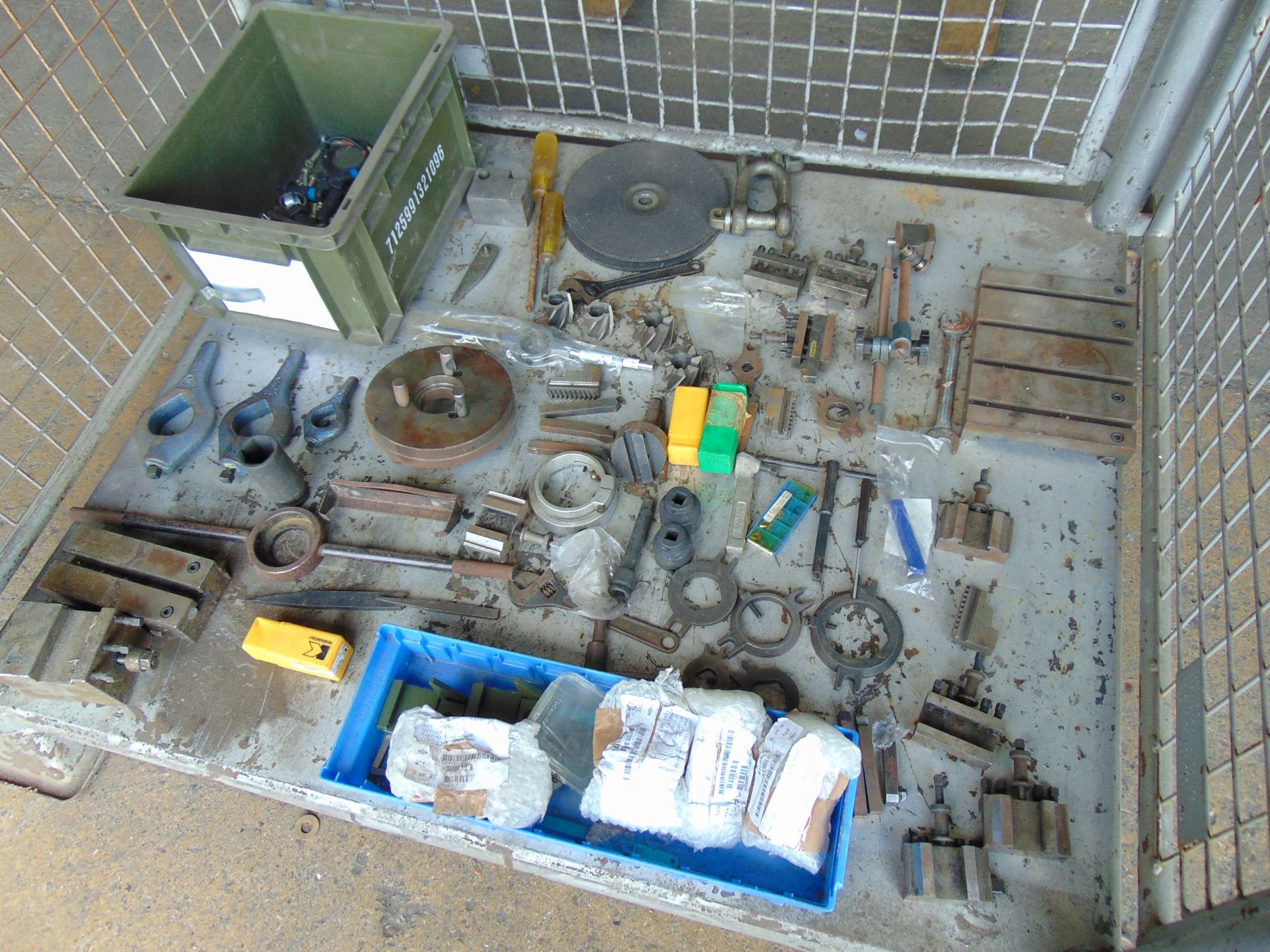 1 x Stillage of Lathe Tools from MoD Workshop - Image 4 of 6