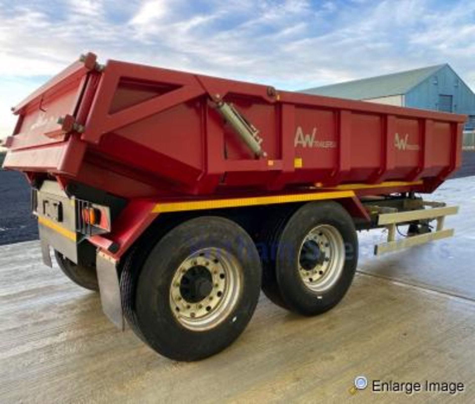 2012 AW Trailers 12T IDT - Tandem Axle Dumping Trailer - Image 6 of 39