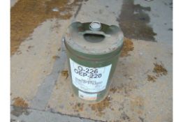 1 x 25 Litre Drum of OEP-220 Engine Oil Unissued MoD Reserve Stock