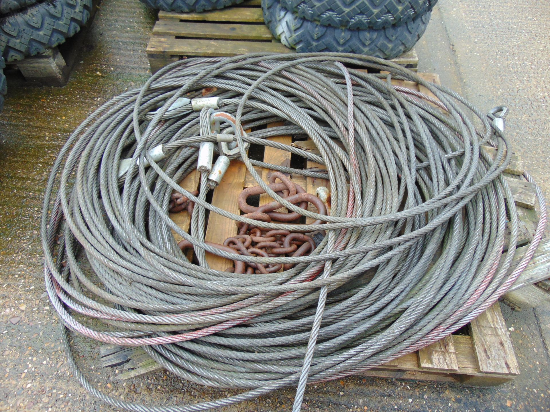1 x Pallet of Winch Cable Chains etc - Image 3 of 5