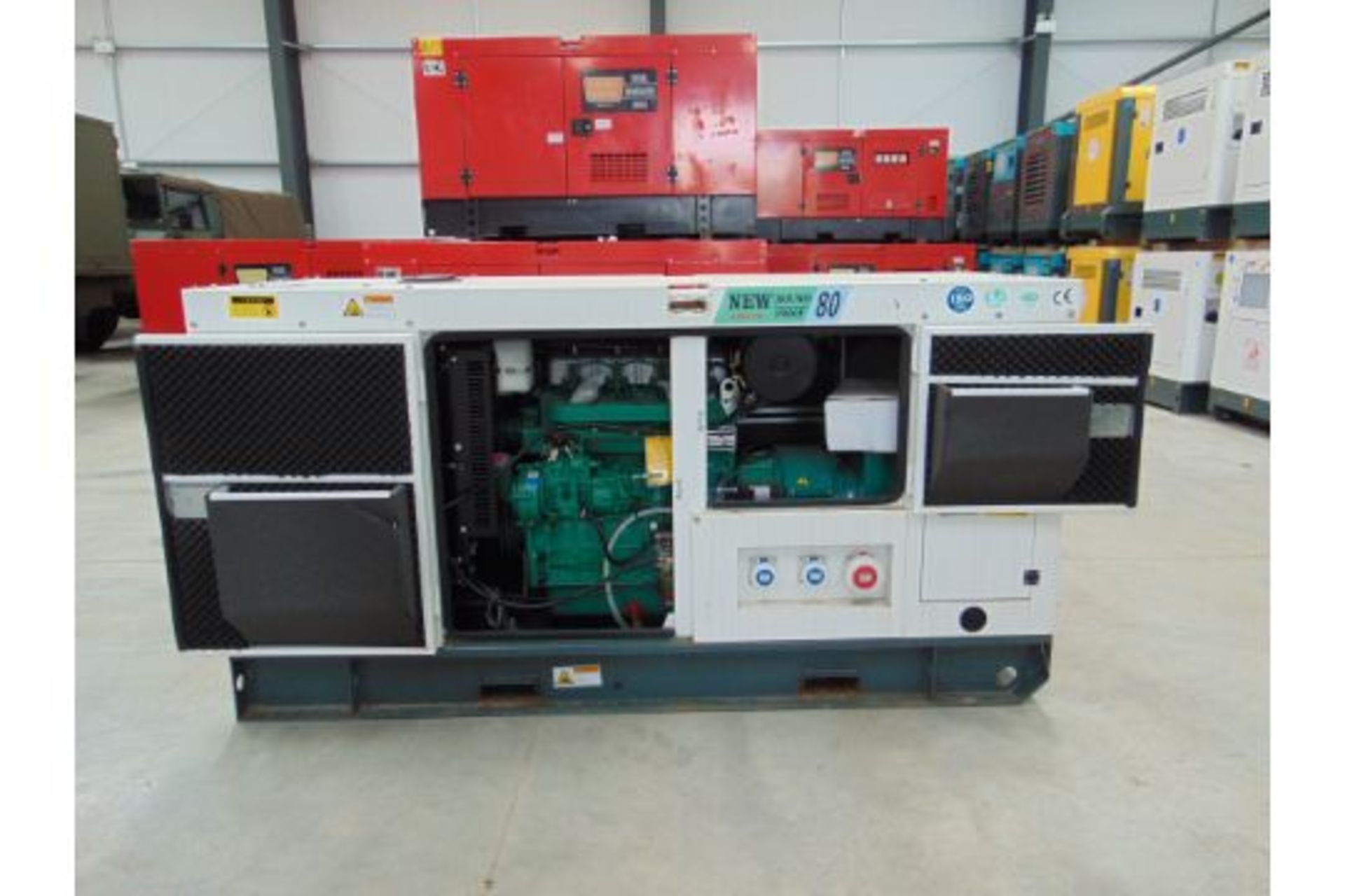 2023 New Unused 80 KVA Silent Diesel Generator - 3 Phase 400V - Bild 8 aus 16