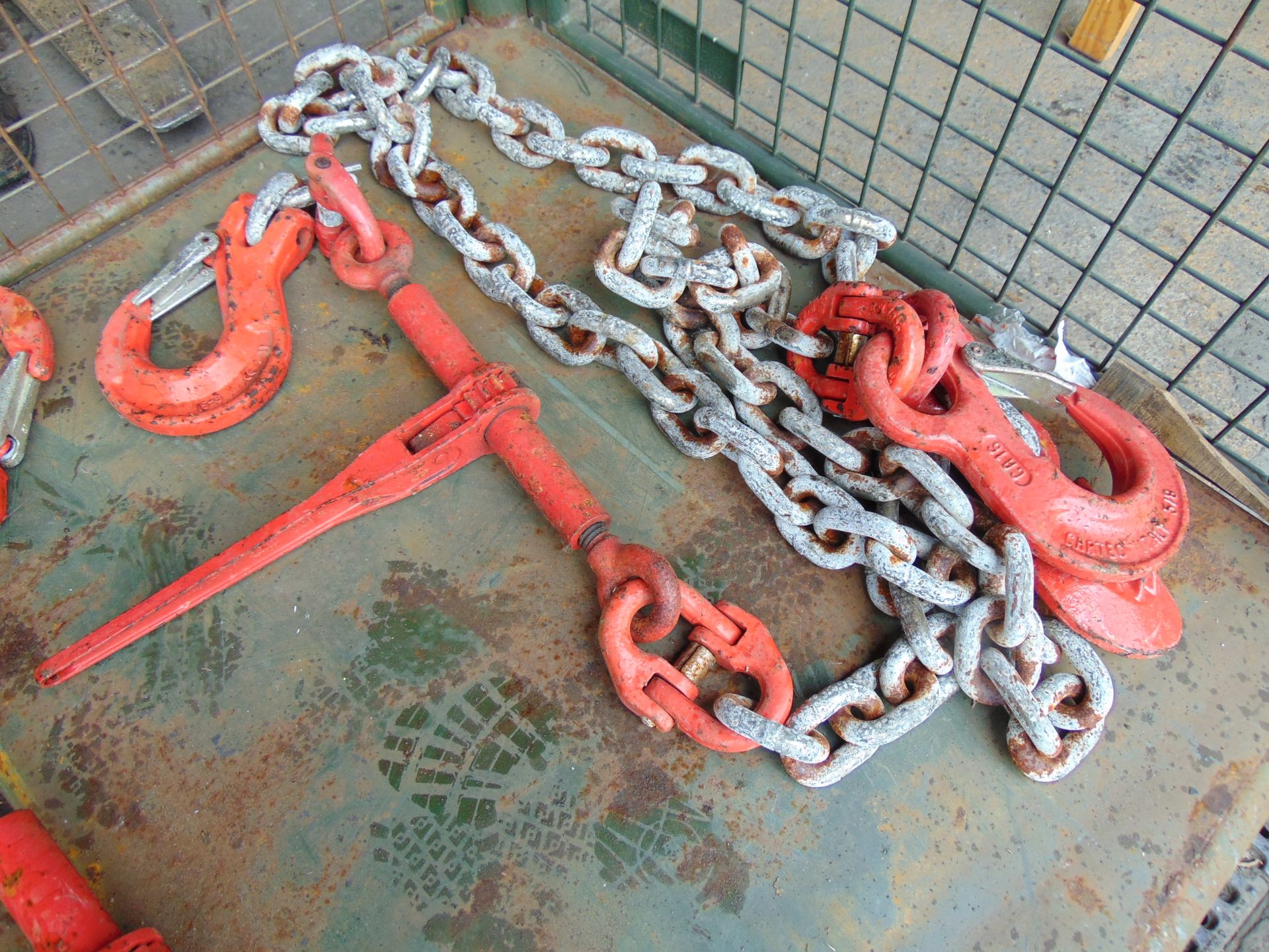 2 x New Unissued Heavy Duty Load Binders, Chains and Hooks from MoD - Image 4 of 7