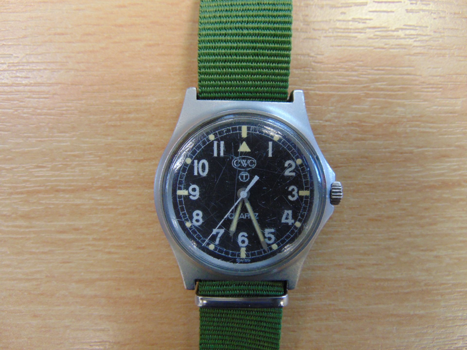 V.Rare CWC W10 Fat Boy Service Watch British Army Issue Nato Marks, Date 1984