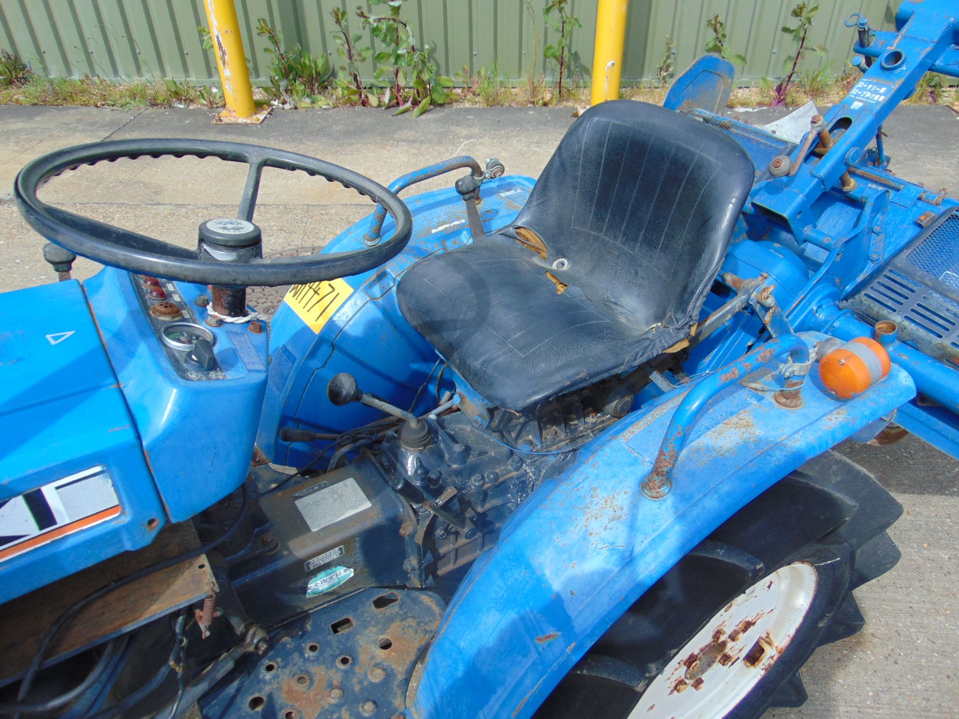 Iseki TX1410 4x4 Compact Tractor w/ Rotary Tiller - Image 11 of 24