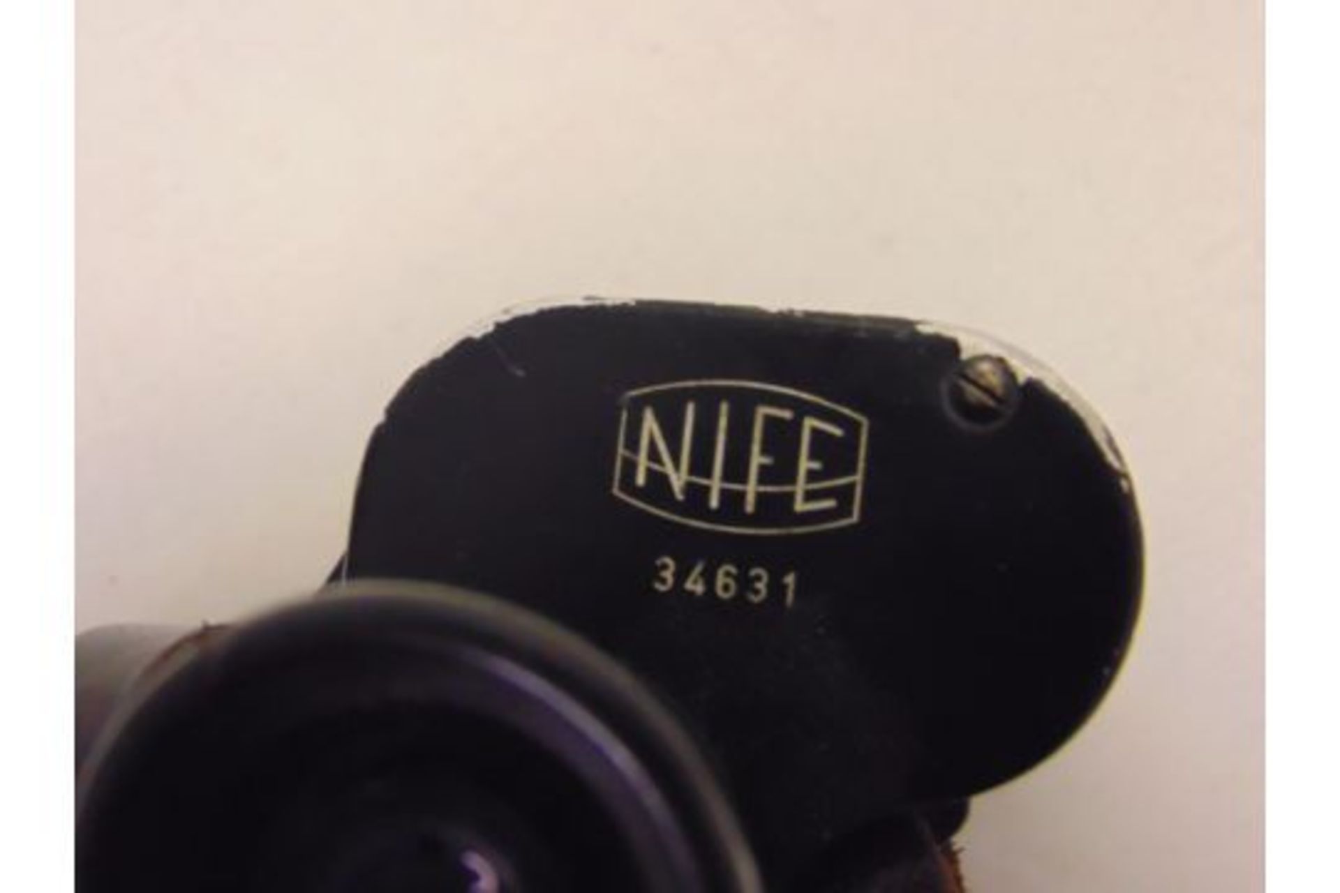 NIFE 6 x 30 Binoculars in Original Leather Case dated 1948 - Image 8 of 9