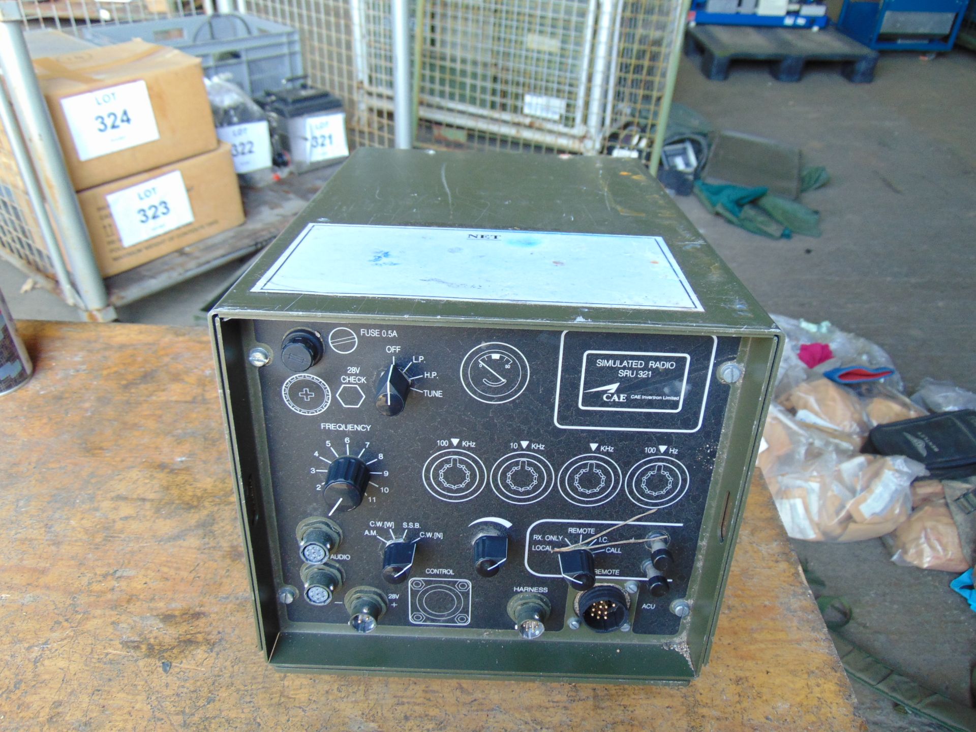Clansman RT321 HF Training Transmitter Receiver, Ideal for Vehicle etc - Image 2 of 4