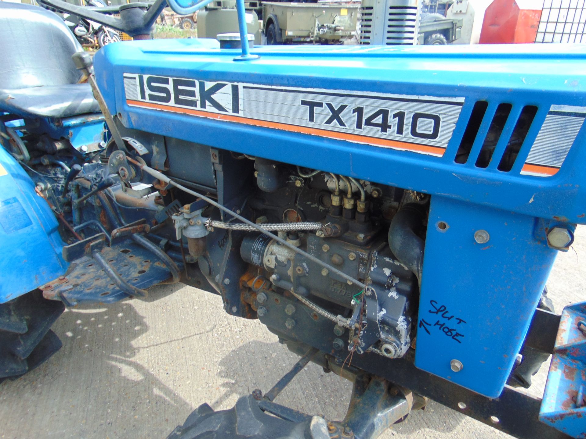 Iseki TX1410 4x4 Compact Tractor w/ Rotary Tiller - Image 19 of 24
