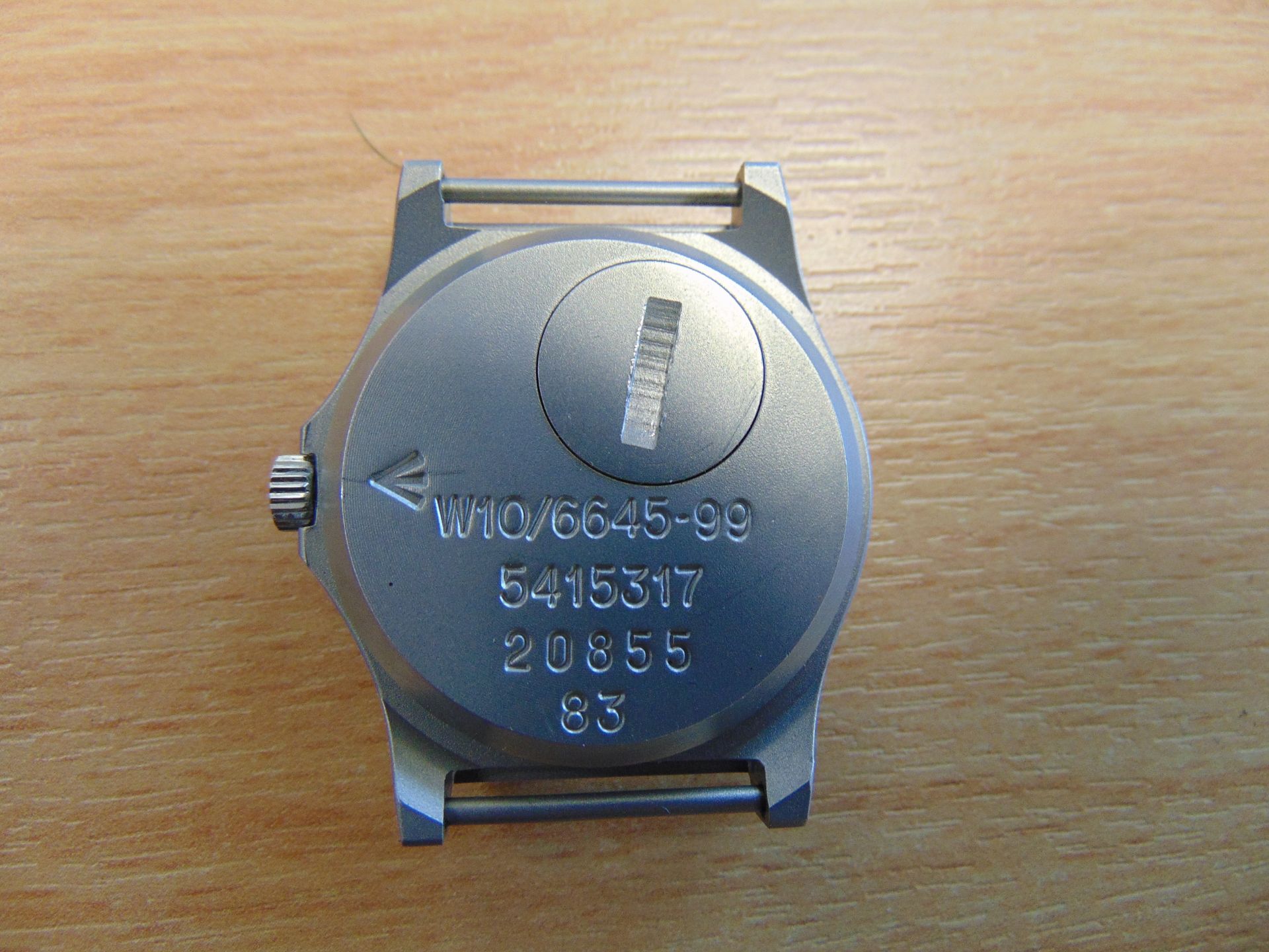 V Rare Unissued CWC (Cabot Watch Co Switzerland) British Army W10 Service Watch Dated 1983 - Image 2 of 6