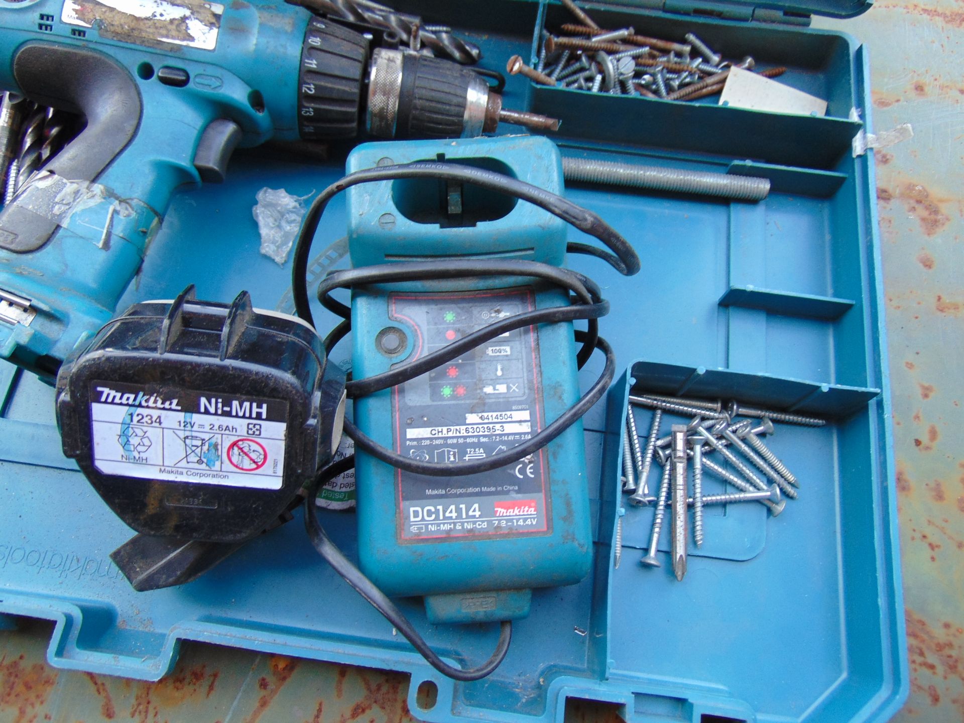 Makita 12 Volt Drill and Charger Drills etc - Image 5 of 7