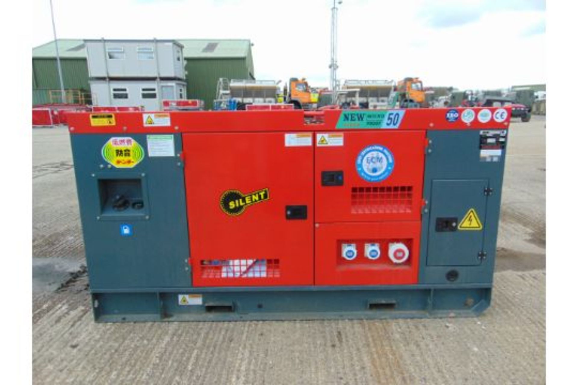 2024 New Unused 50 KVA Silent Diesel Generator - 3 Phase 400V