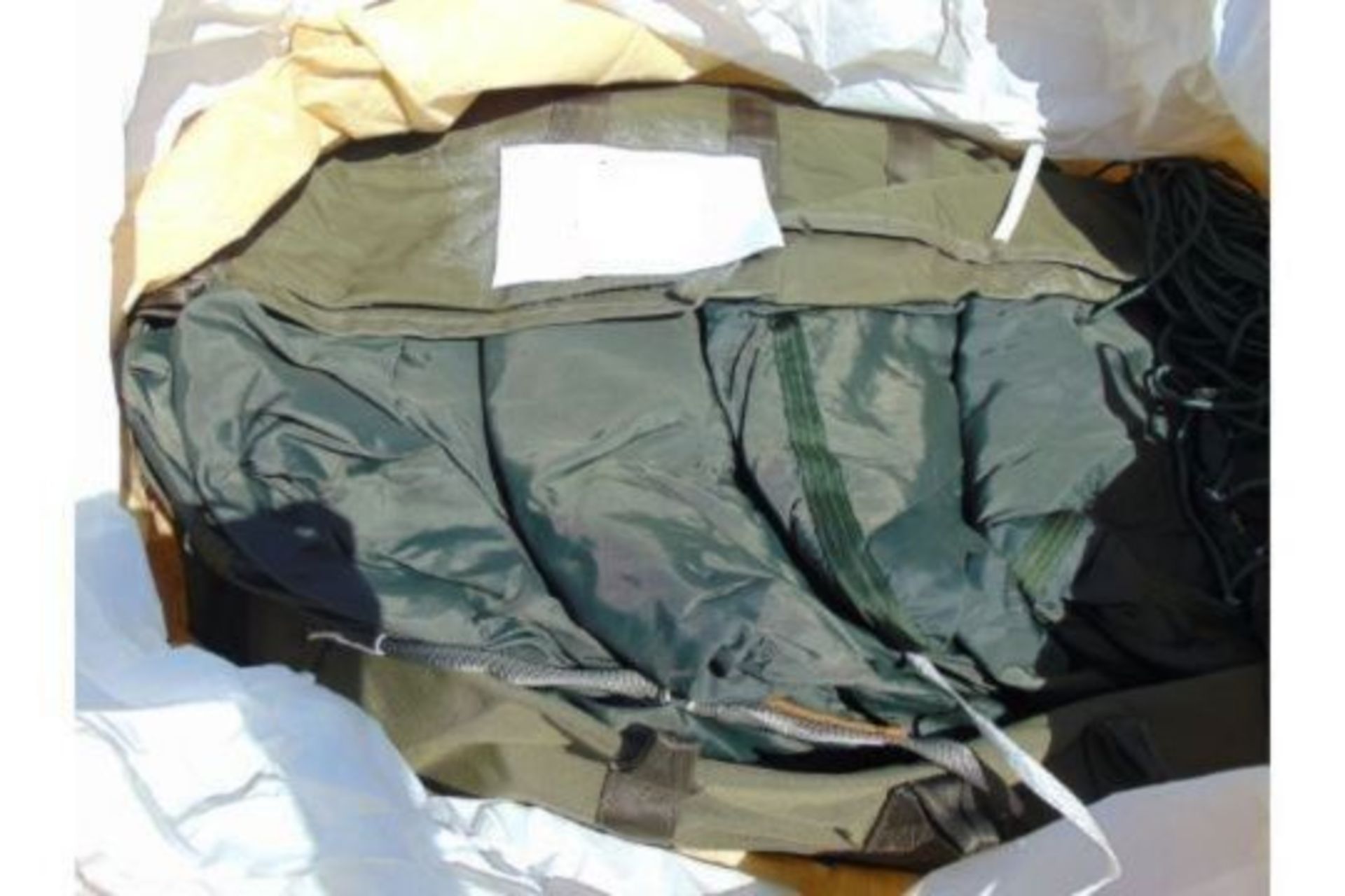 Airborn System Cargo Parachute Type SC 15 MK 2 as shown c/w Transit Bag ...