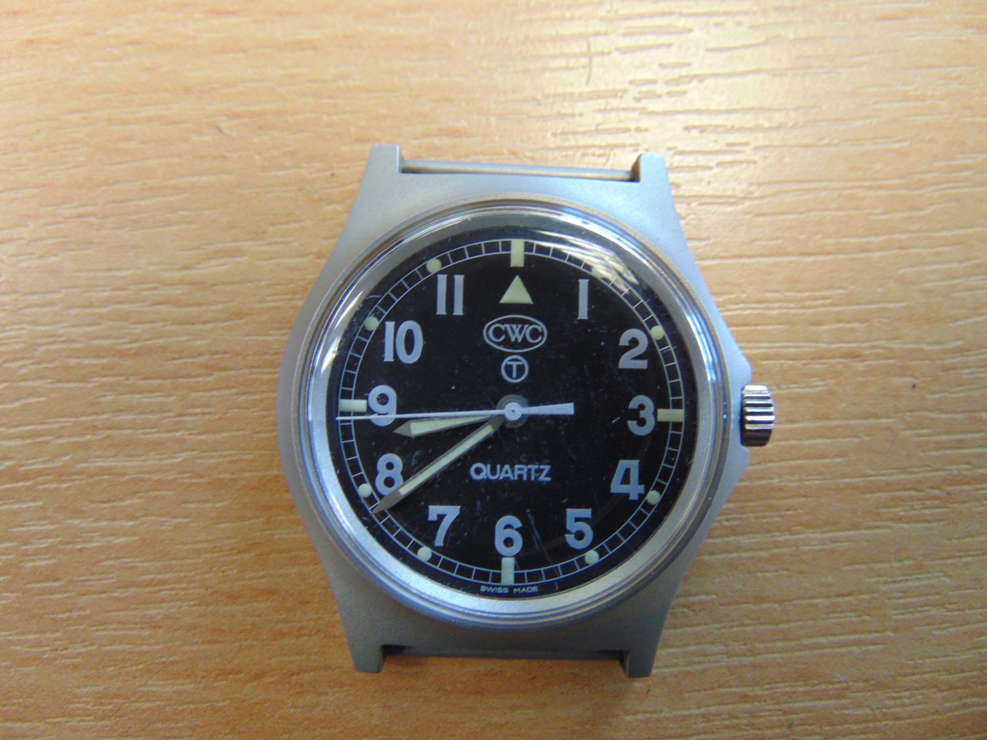 V Rare Unissued CWC (Cabot Watch Co Switzerland) 0552 Royal Marines / Navy Issue Service Watch 1990 - Image 2 of 4