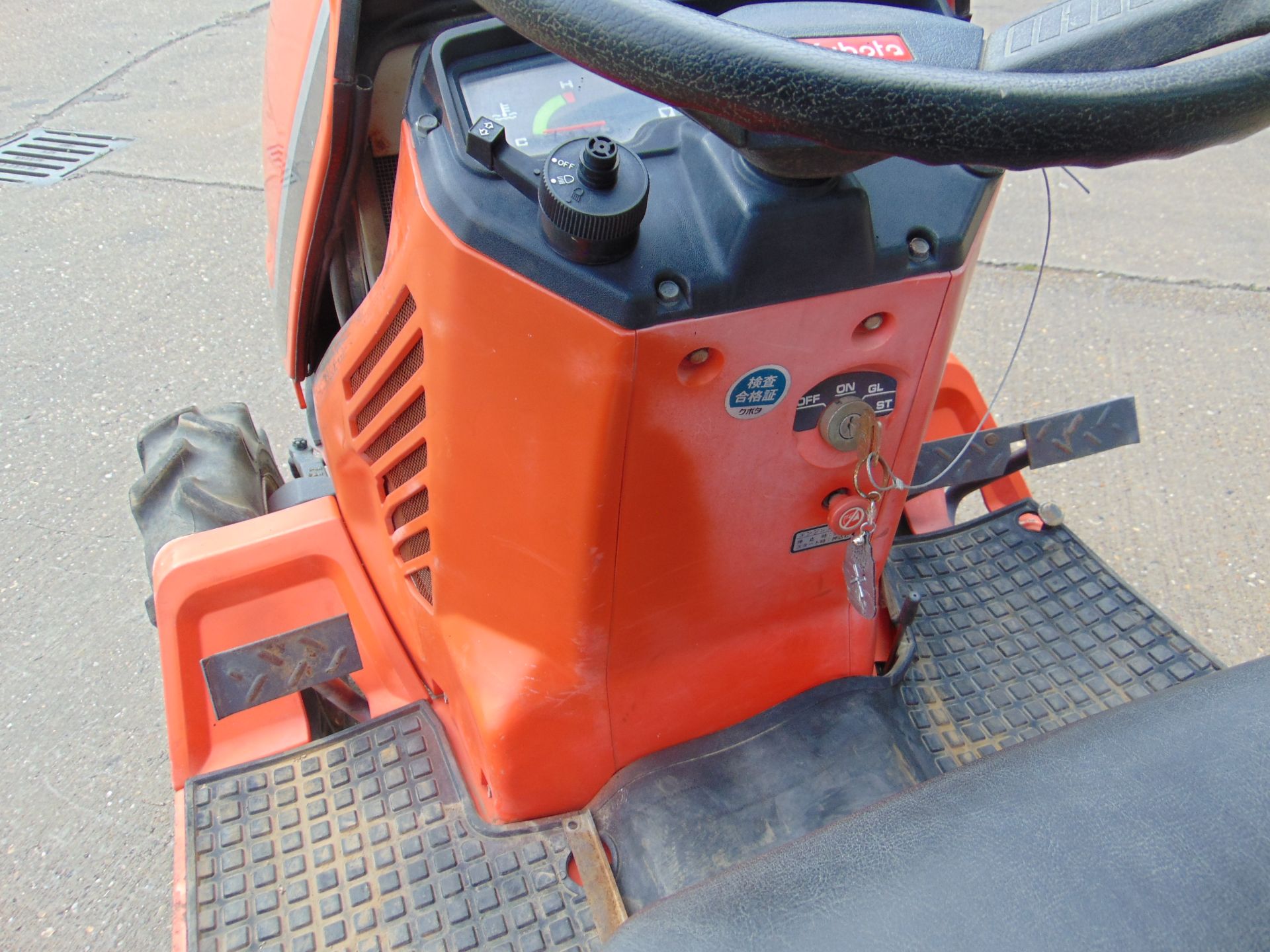 Kubota A13 Compact Tractor w/ Rotary Tiller - Image 15 of 23
