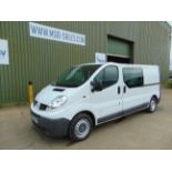 2007 Renault Trafic dCI 115 - 2ltr Diesel - 6 Seater Crew Van