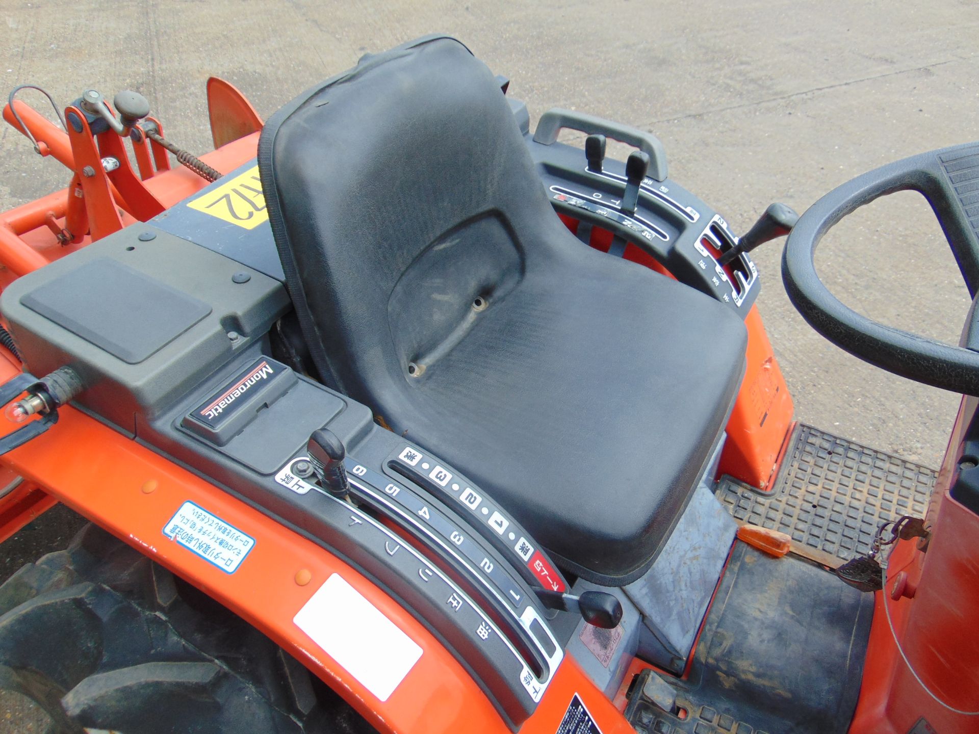 Kubota A13 Compact Tractor w/ Rotary Tiller - Image 13 of 23