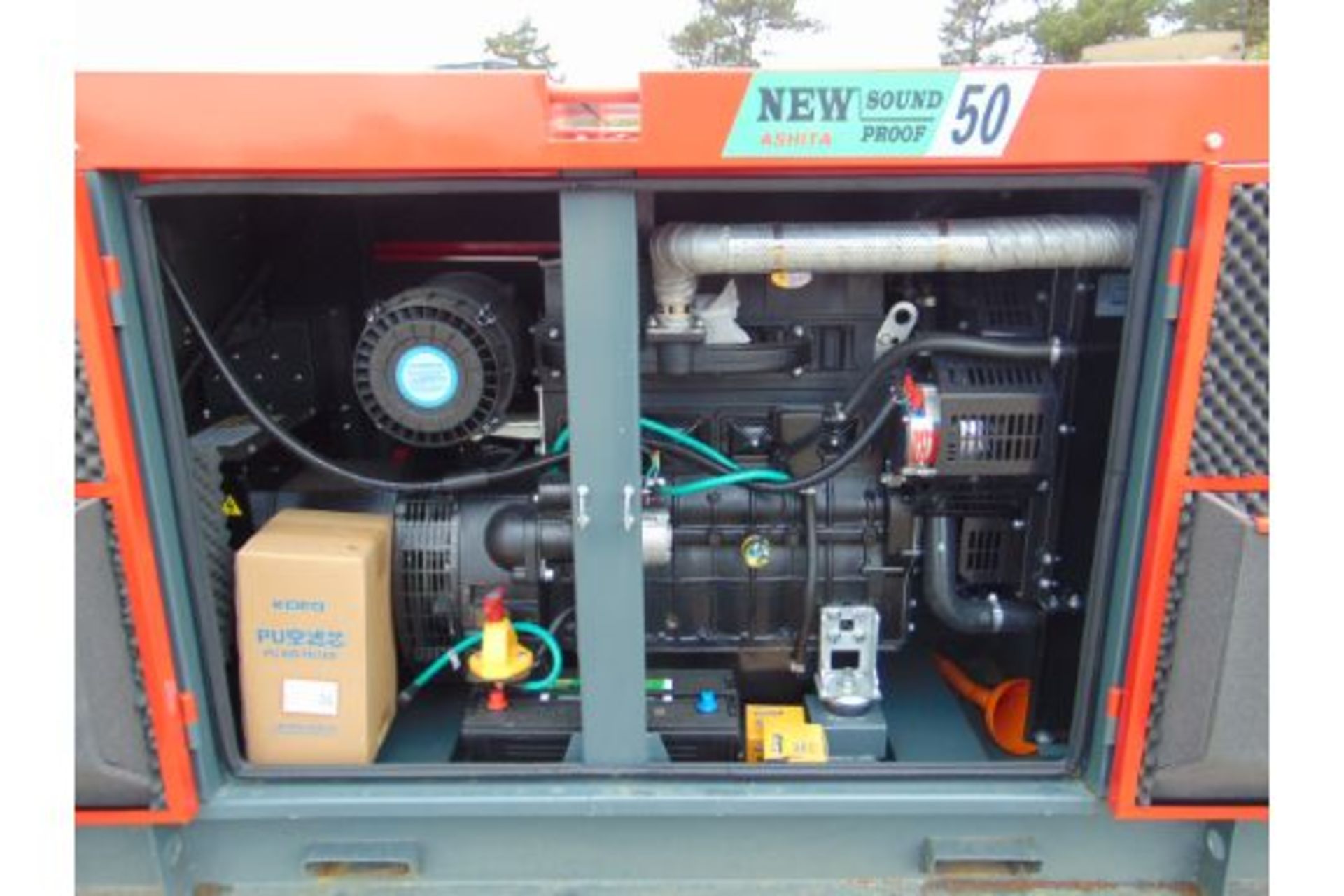 2024 New Unused 50 KVA Silent Diesel Generator - 3 Phase 400V - Image 12 of 22