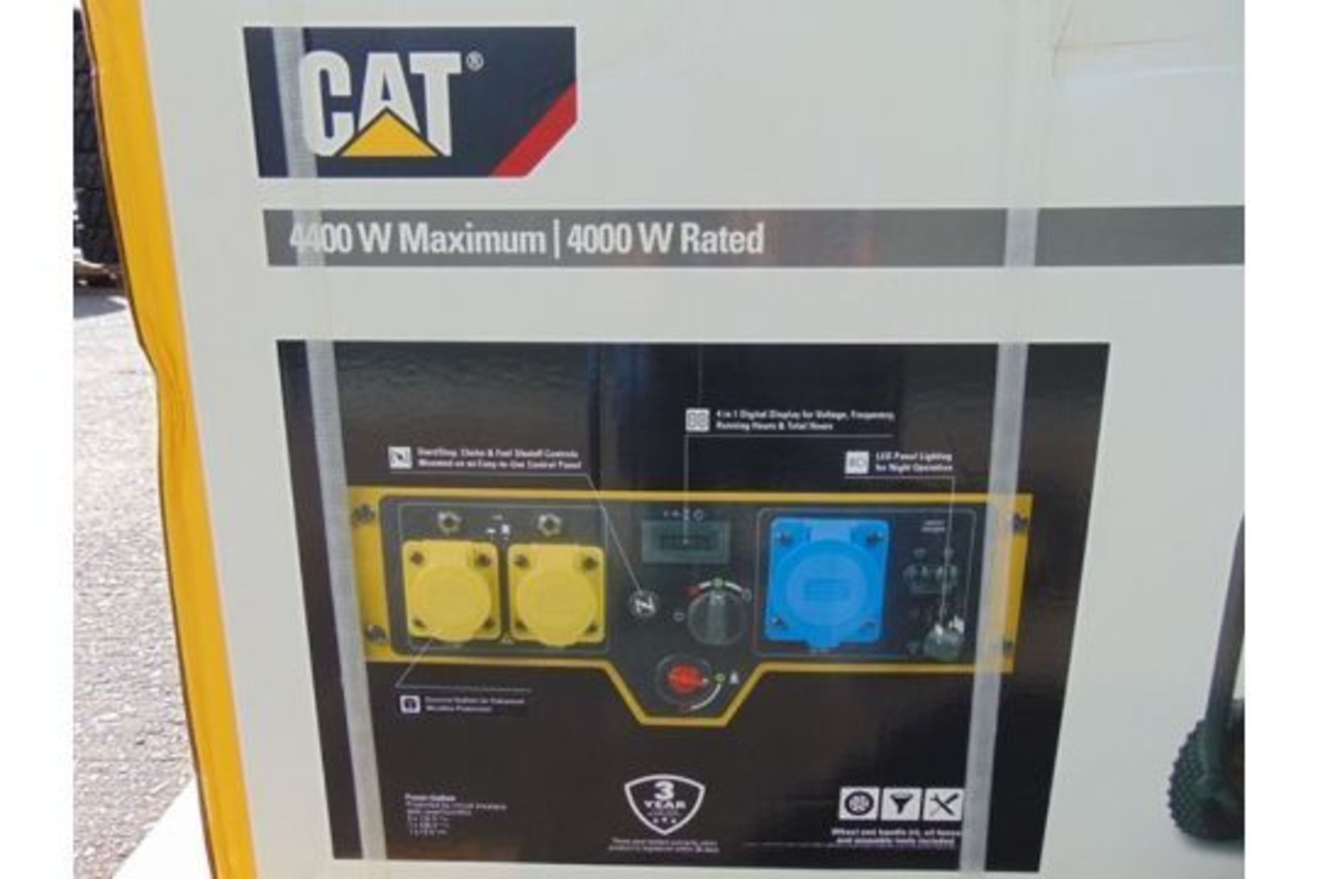 New & Unissued Caterpillar RP4400 Industrial Petrol Generator Set - Bild 8 aus 11