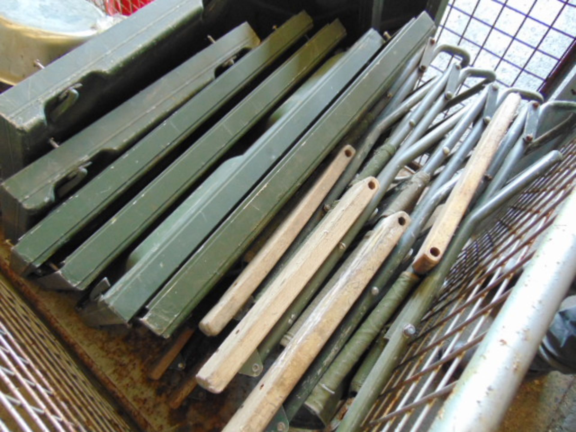 1 x Stillage of British Army Cooking Equipment Camp Chairs Etc - Image 3 of 6