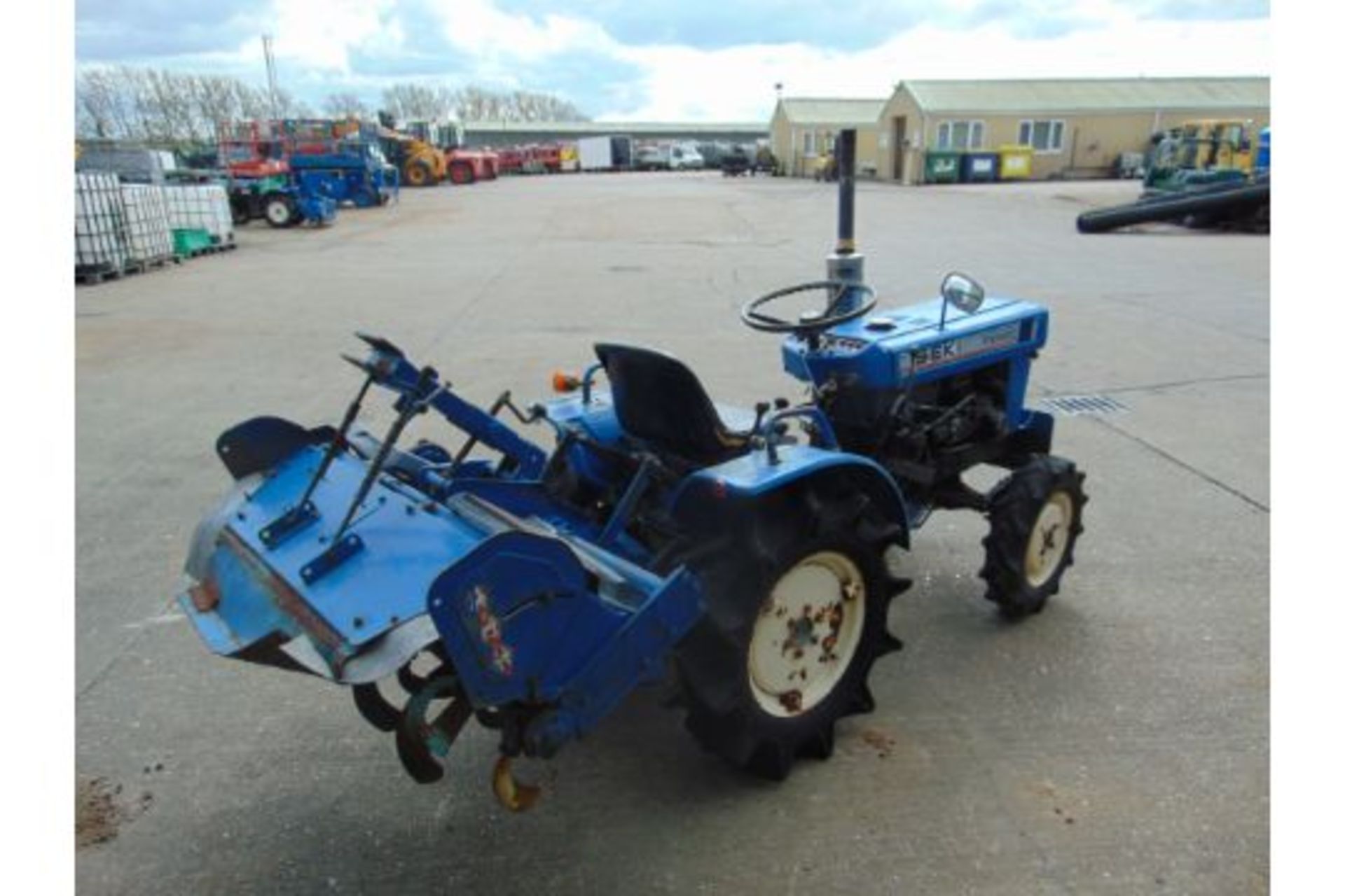 Iseki TX1410 4x4 Compact Tractor w/ Rotor Tiller - Image 5 of 24
