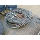 1 x Pallet of Winch Cable Chains etc