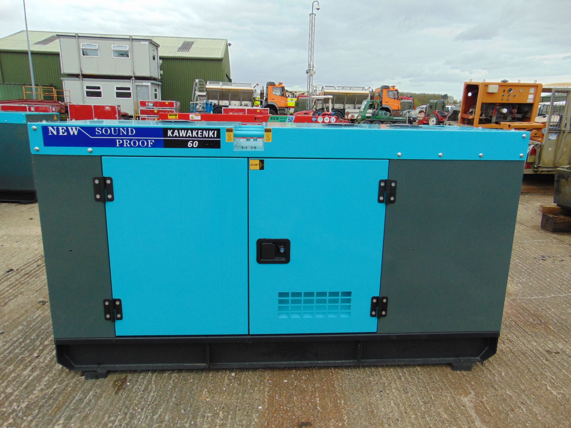 2023 New Unused 60 KVA Silent Diesel Generator - 3 Phase 230 / 400V. - Image 4 of 16