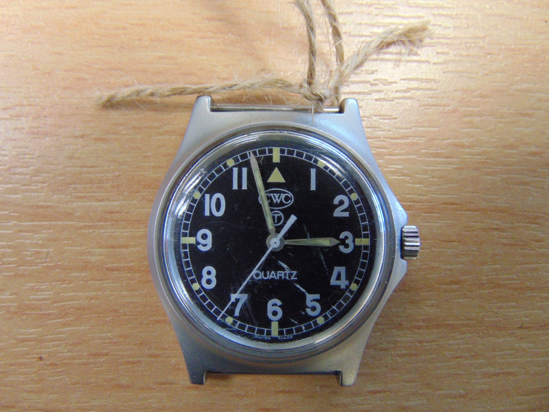 CWC (Cabot Watch Co Switzerland) British Army W10 Service Watch, Water Resistant to 5 ATM - Image 2 of 4