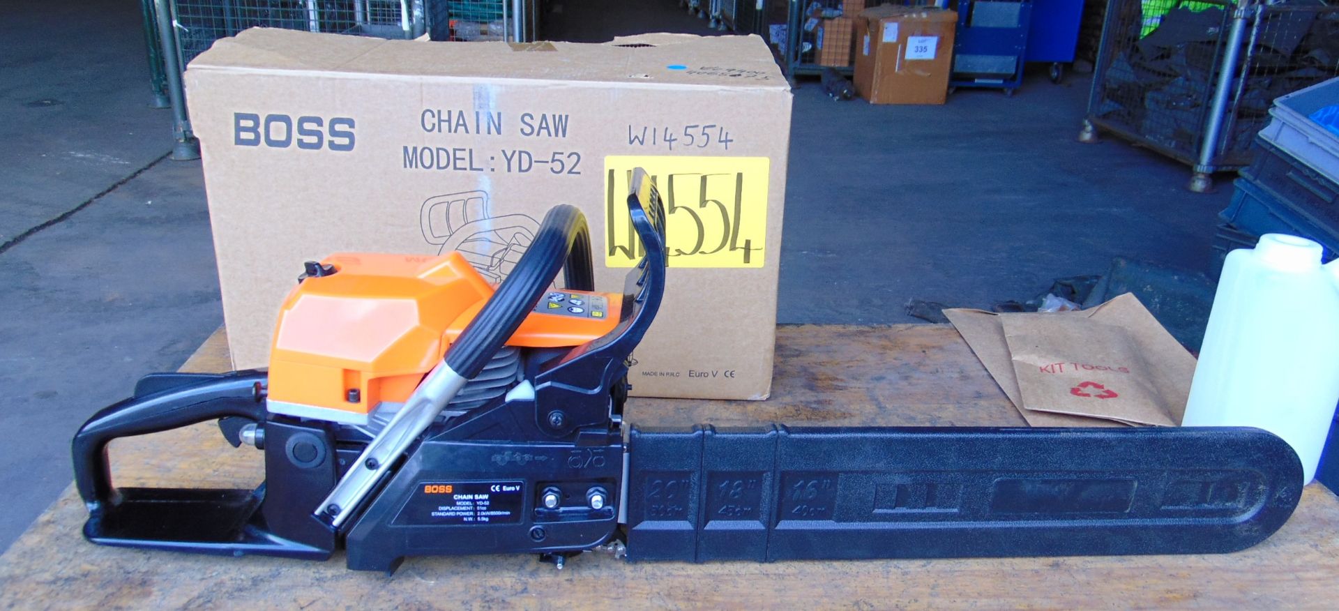 New & Unused Boss Petrol Chain Saw YD-52 - Image 4 of 16