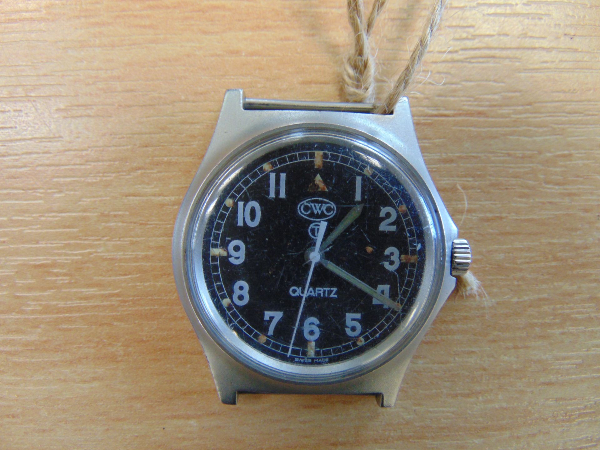 Rare CWC 0552 Royal Marines / Navy Service Watch Nato Marks, Dare 1990 * GULF WAR 1 * - Image 2 of 4