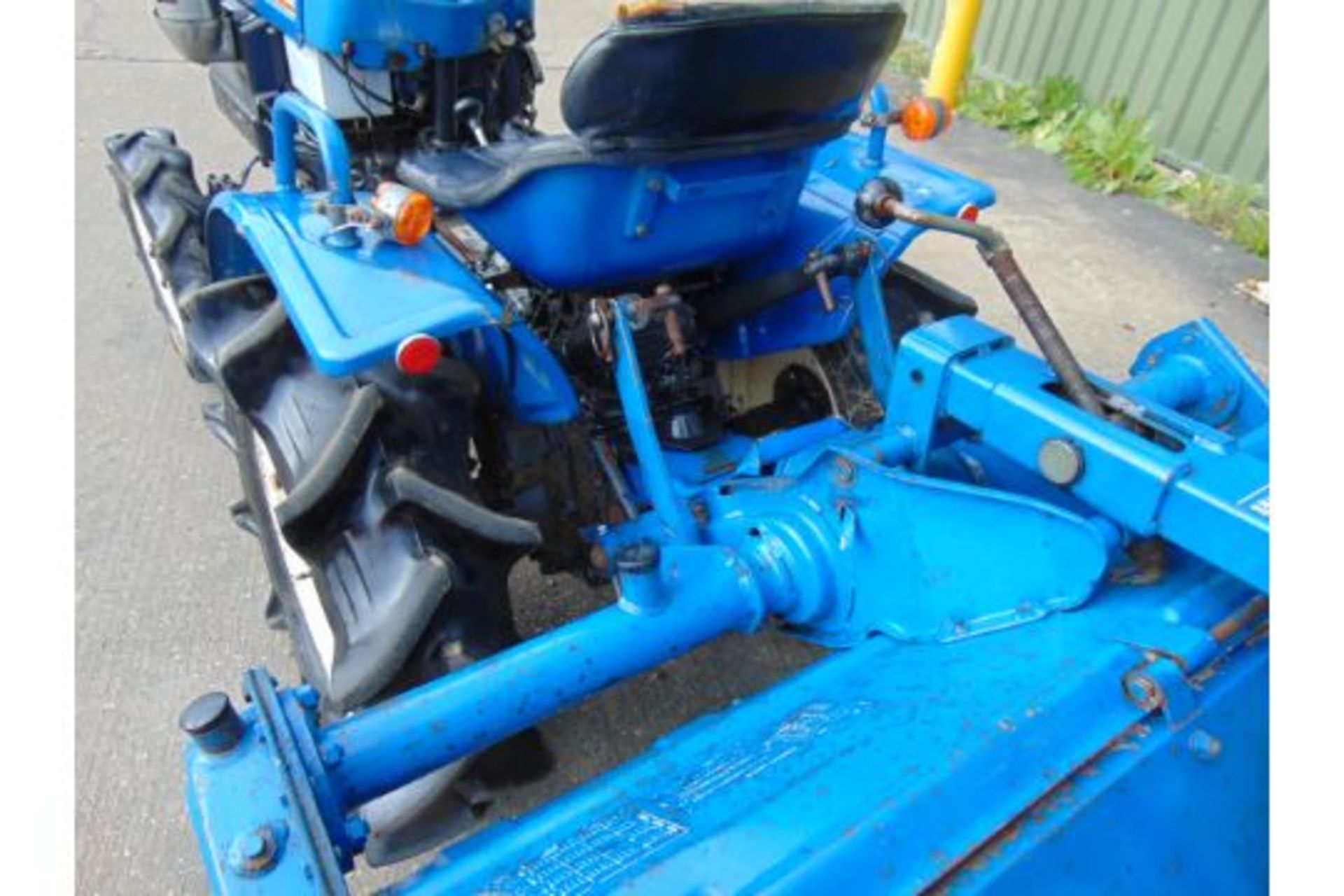Iseki 1410 4x4 Diesel Compact Tractor c/w Rotavator - Bild 16 aus 17
