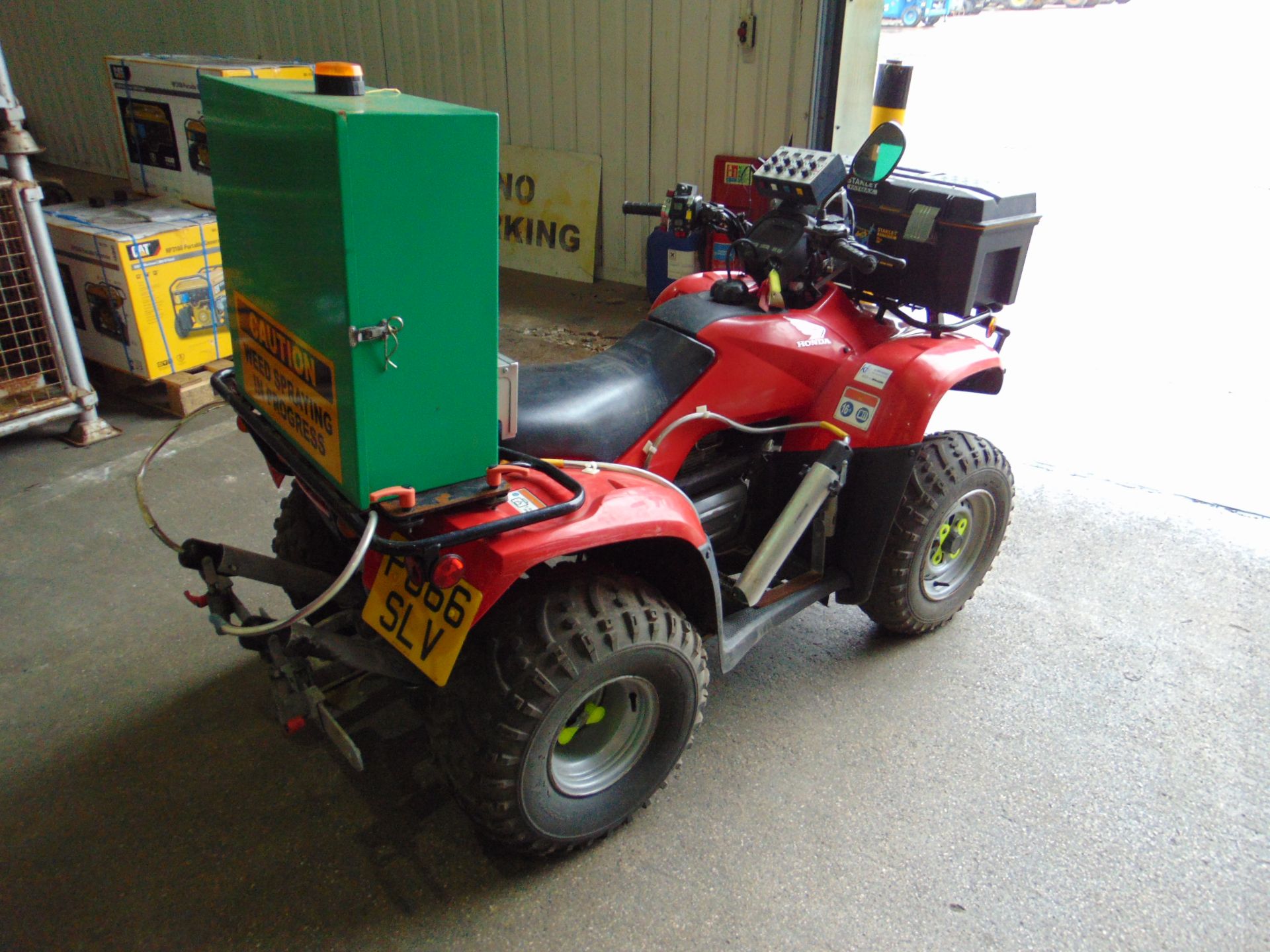 2017 Honda TRX 250 Foreman Quad Bike ATV w/ Nomix Genesis Spraying System - Image 12 of 33