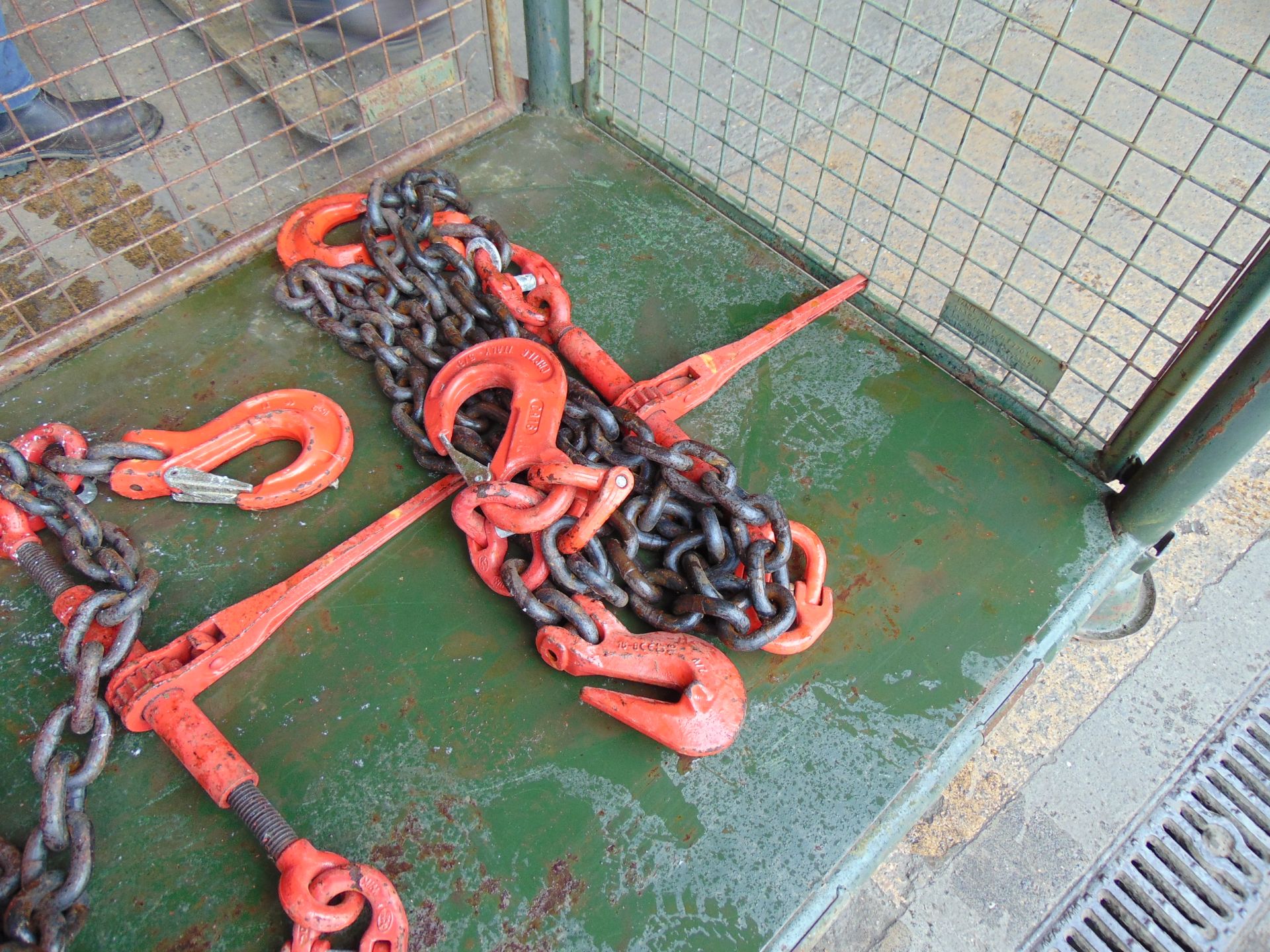 2 x New Unissued Heavy Duty Load Binders, Chains and Hooks from MoD - Image 2 of 4