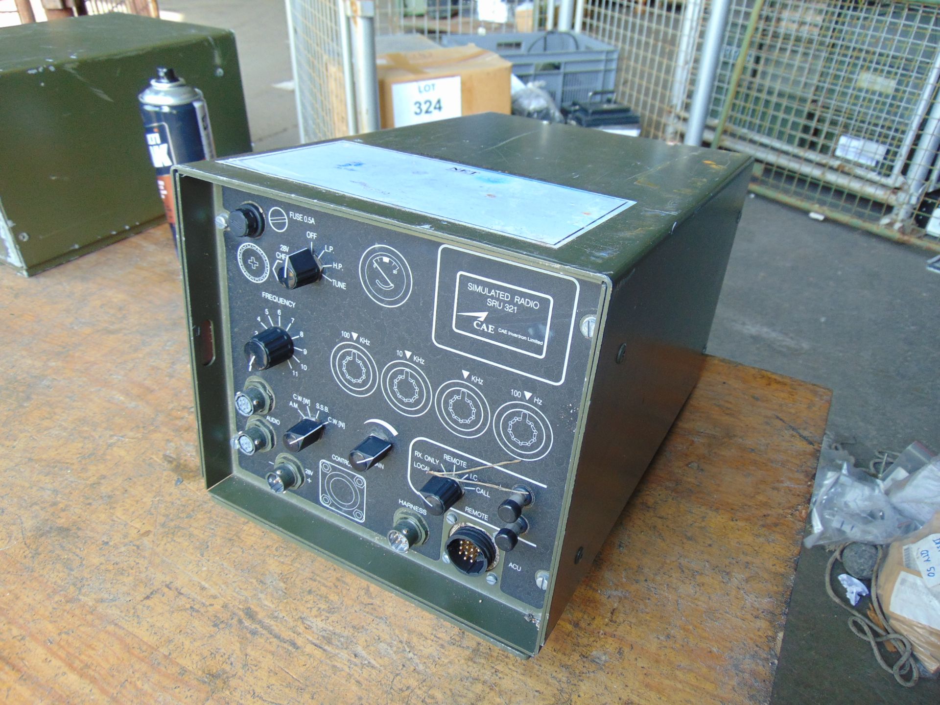 Clansman RT321 HF Training Transmitter Receiver, Ideal for Vehicle etc - Bild 4 aus 4
