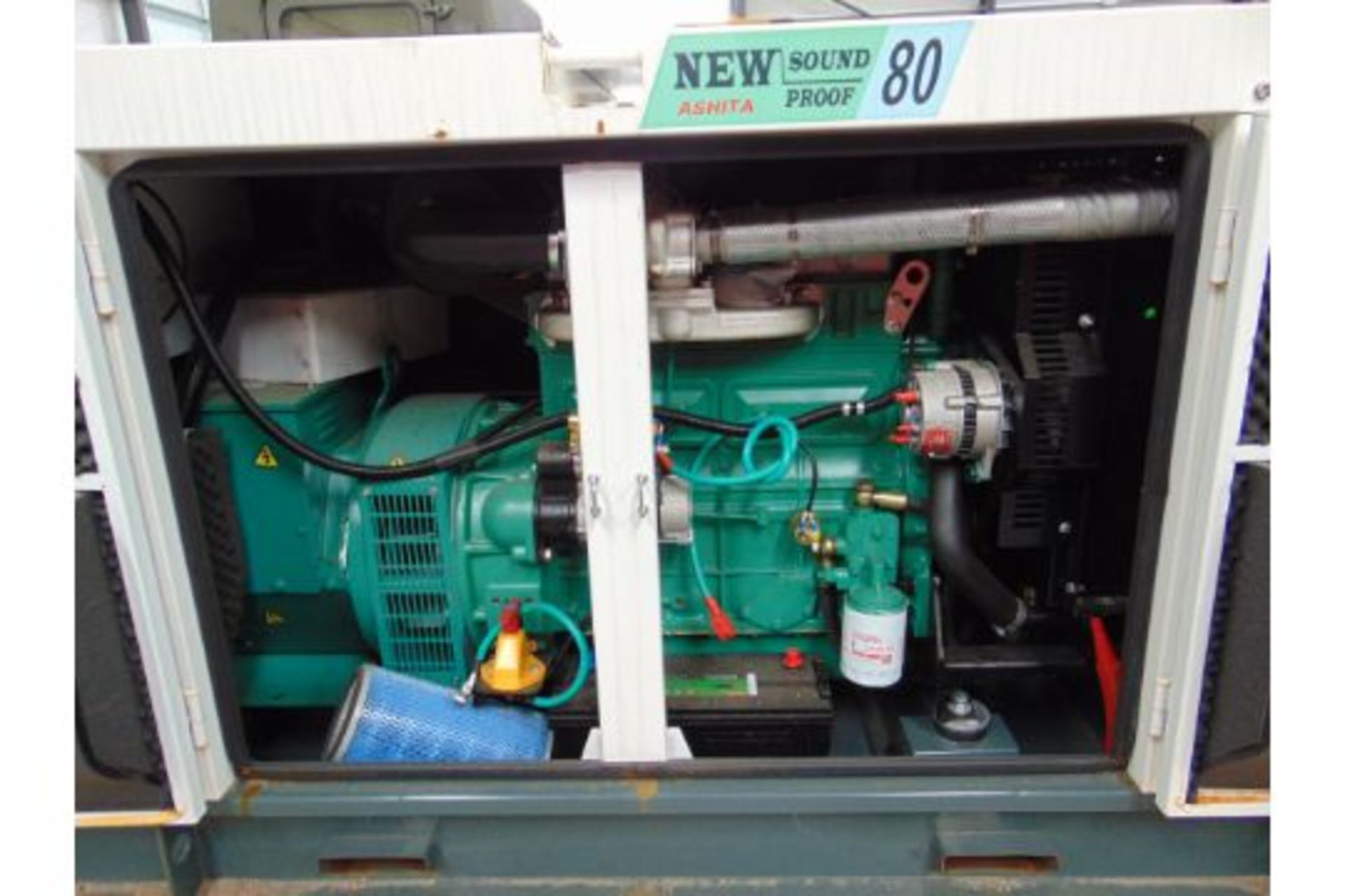 2023 New Unused 80 KVA Silent Diesel Generator - 3 Phase 400V - Bild 10 aus 16