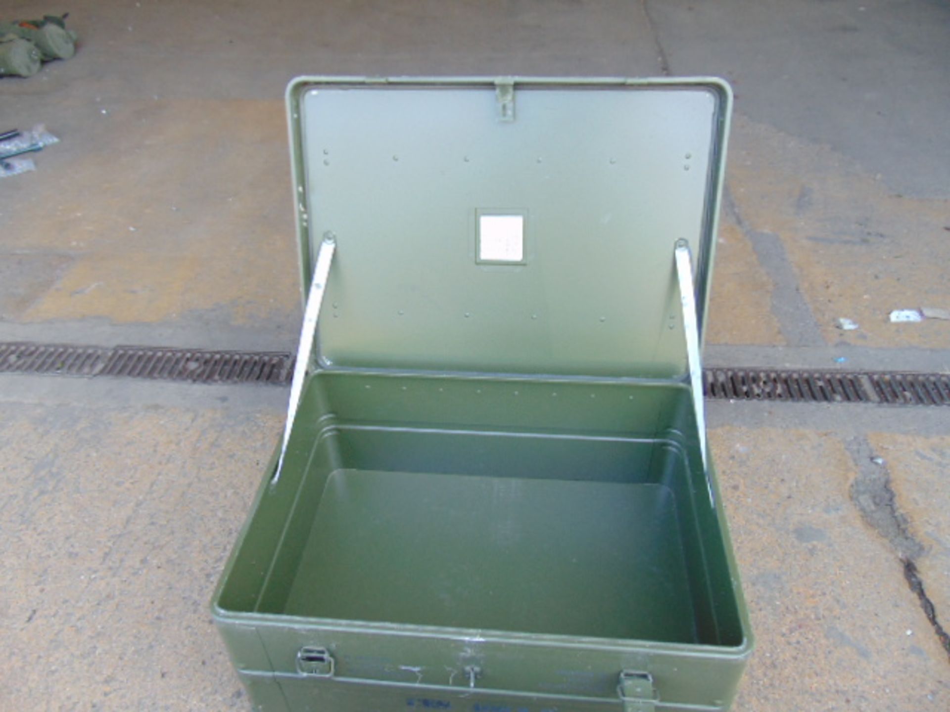 A1 British Army Zarges Type Waterproof Stacking Equipment Case as Shown