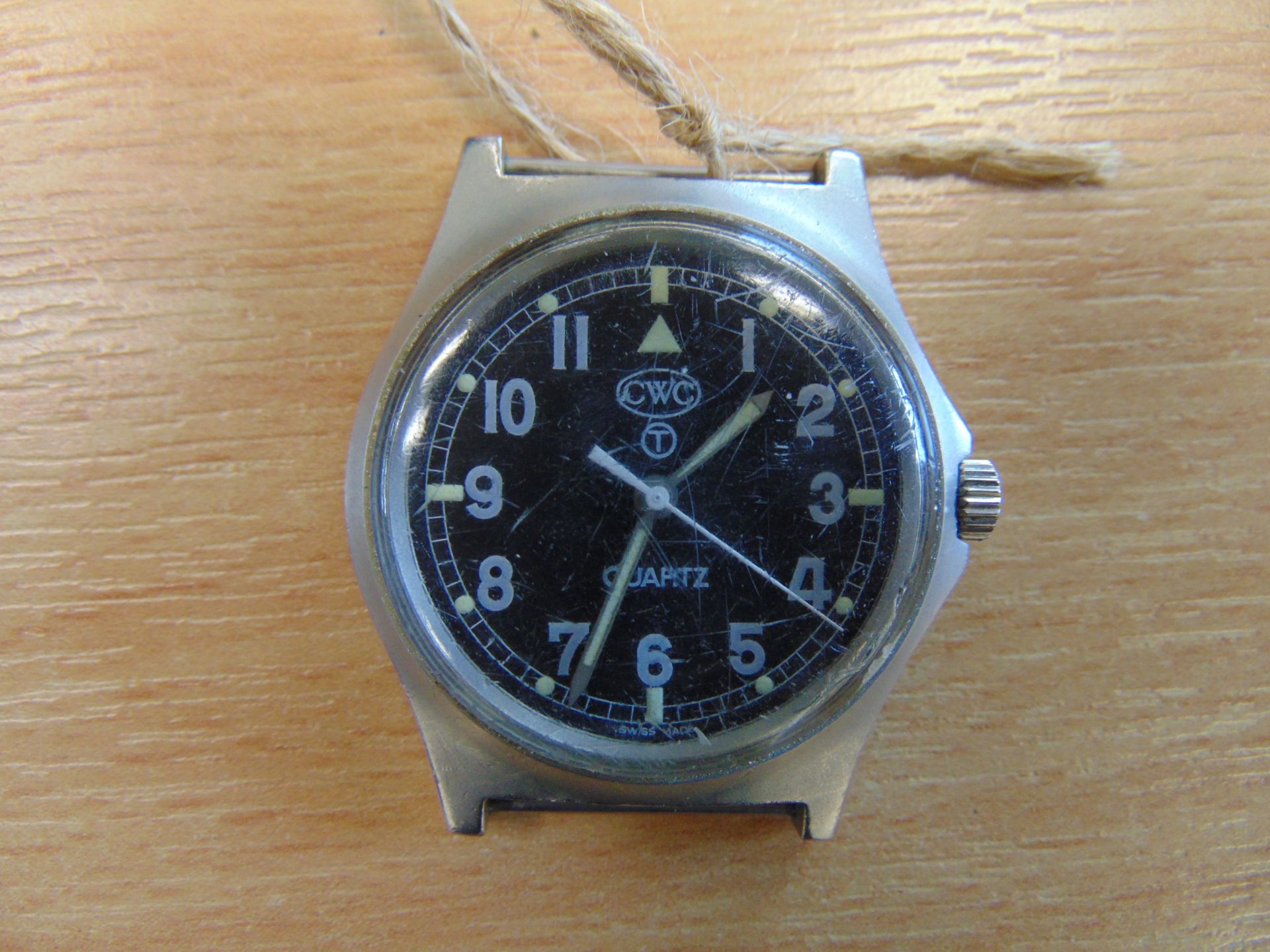 Nice CWC W10 British Army Service Watch Nato Marks, Date 1991, * GULF WAR 1 * - Image 2 of 4