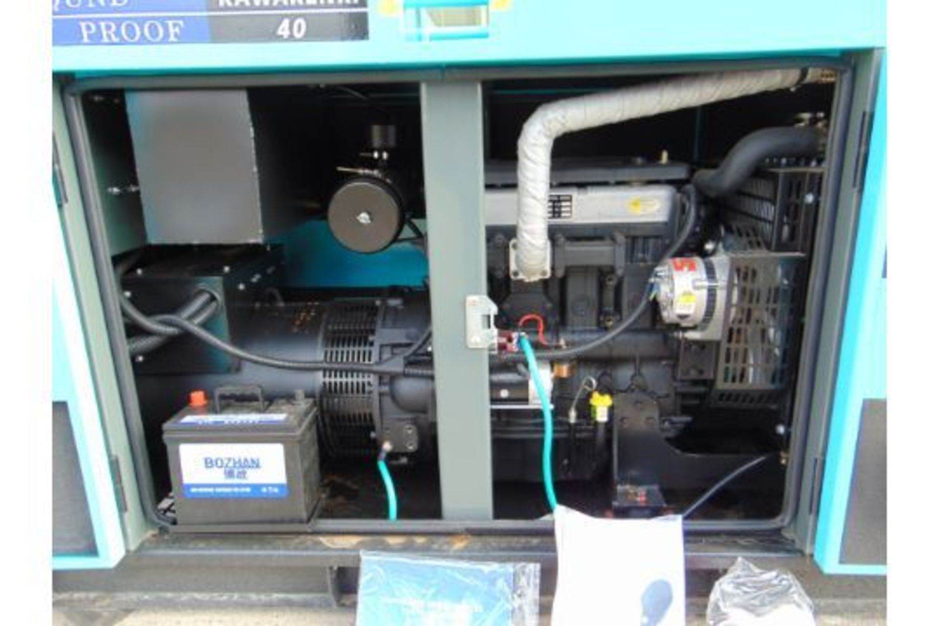 2023 New Unused 40 KVA Silent Diesel Generator - 3 Phase 230 / 400V - Image 12 of 18