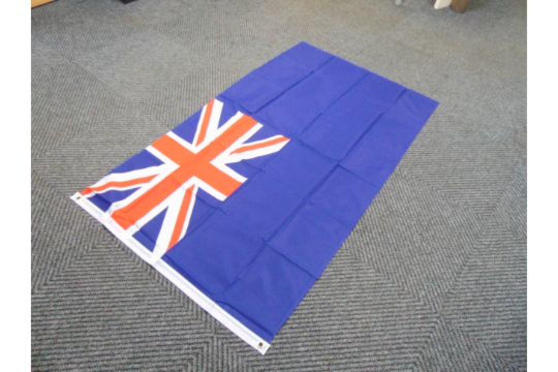 Blue Ensign Flag - 5ft x 3ft with Metal Eyelets. - Image 5 of 5