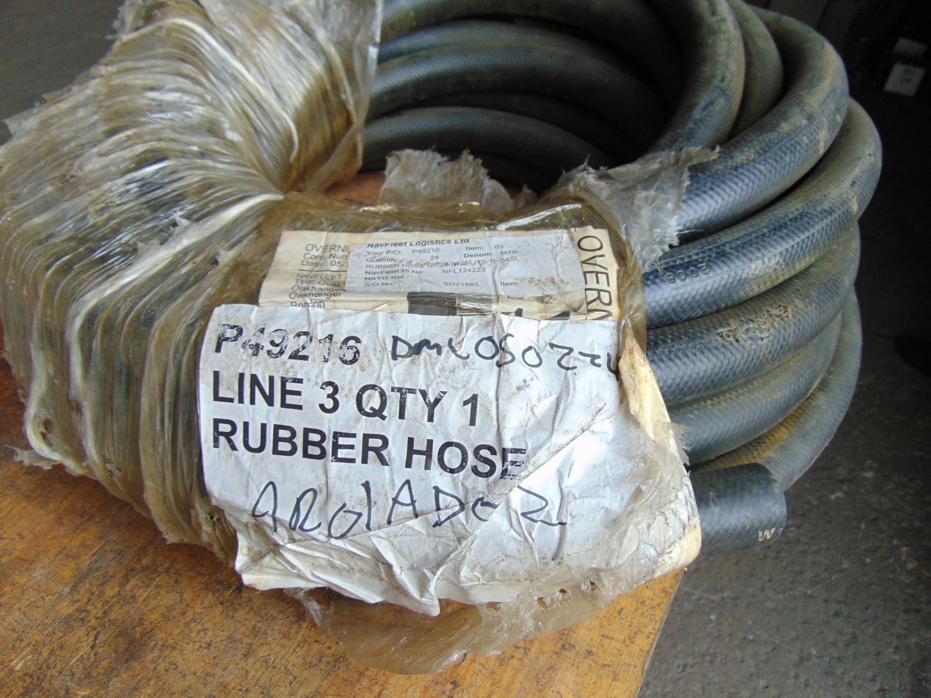 New Unissued 24m Roll 25mm Rubber Hose - Image 4 of 5