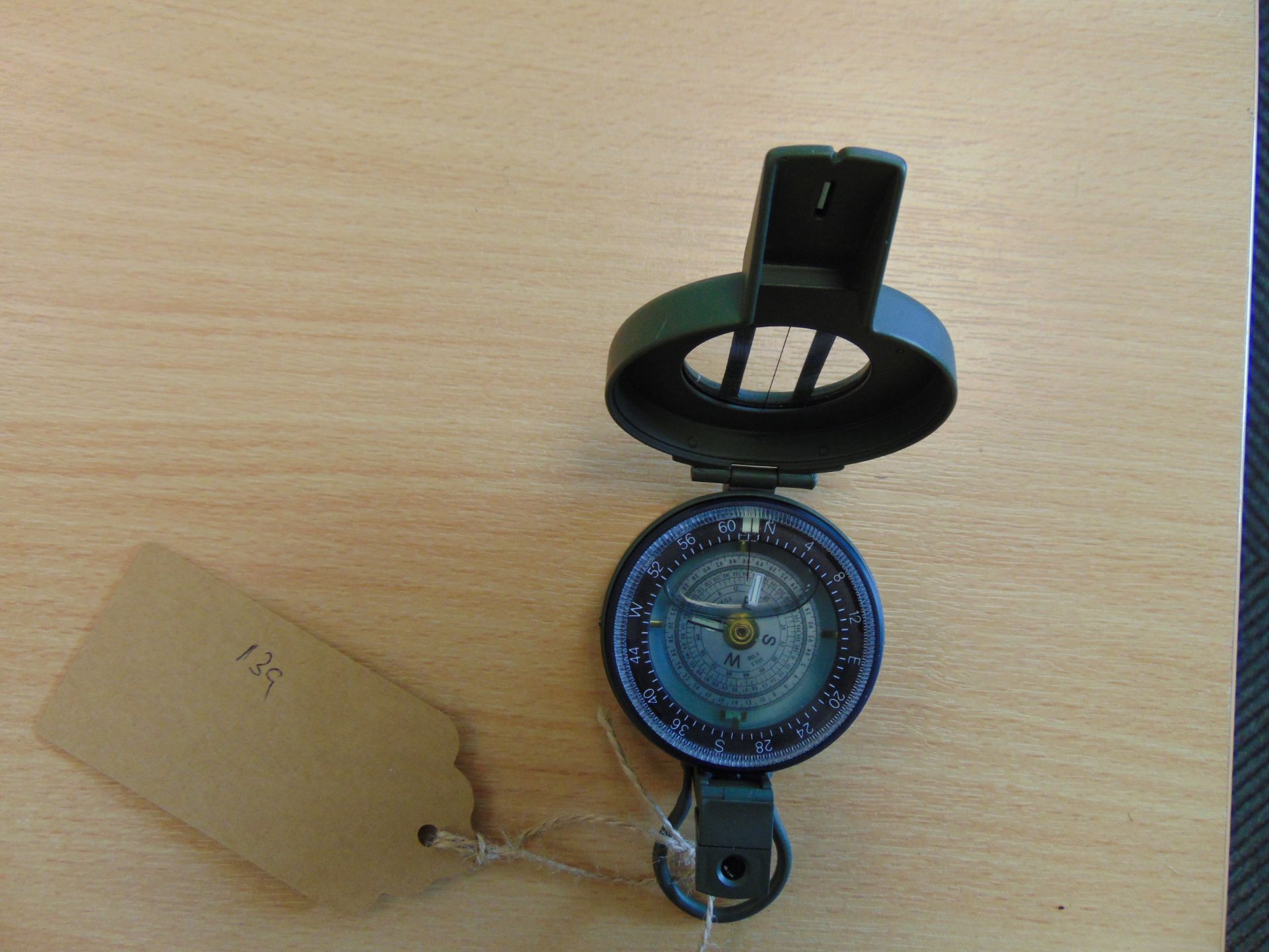 Francis Barker British Army M88 Prismatic Compass in Mils - Image 2 of 3