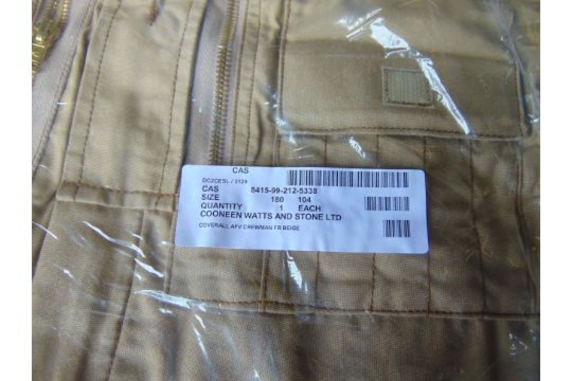 2 x New Unissued AFV Crew mans Coverall in Original Packing - Image 2 of 6